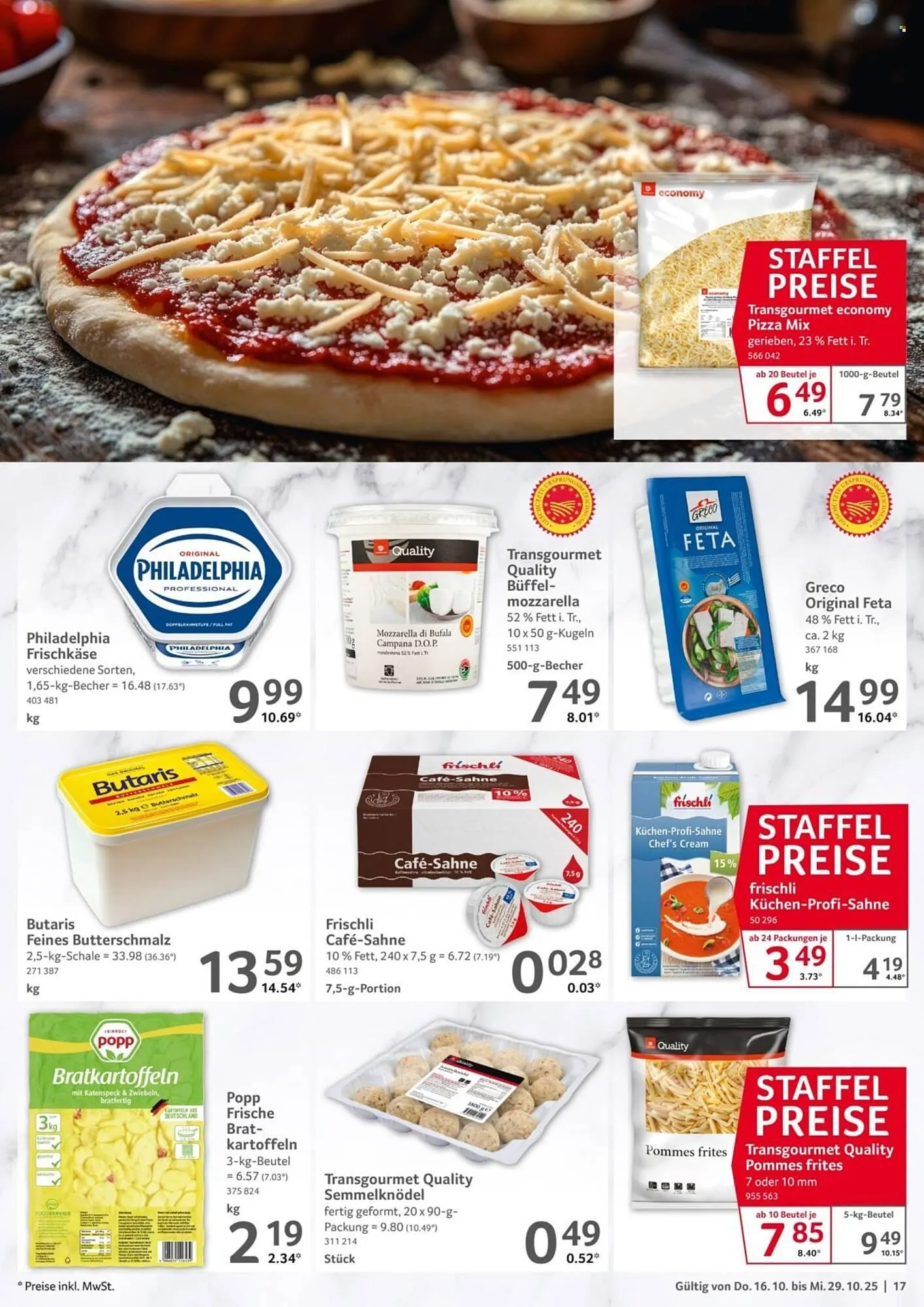 Selgros Prospekt von 16. Oktober bis 29. Oktober 2025 - Prospekt seite 17