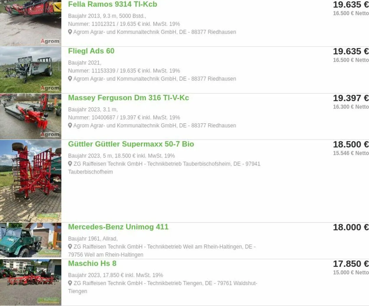 ZG Raiffeisen Aktueller Prospekt von 14. April bis 23. April 2025 - Prospekt seite 16