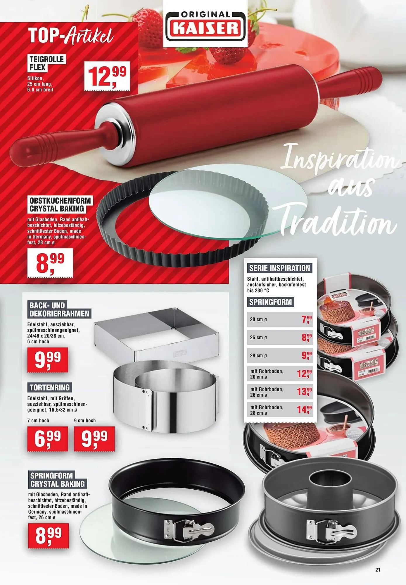 Handelshof Prospekt von 10. April bis 16. April 2025 - Prospekt seite 21