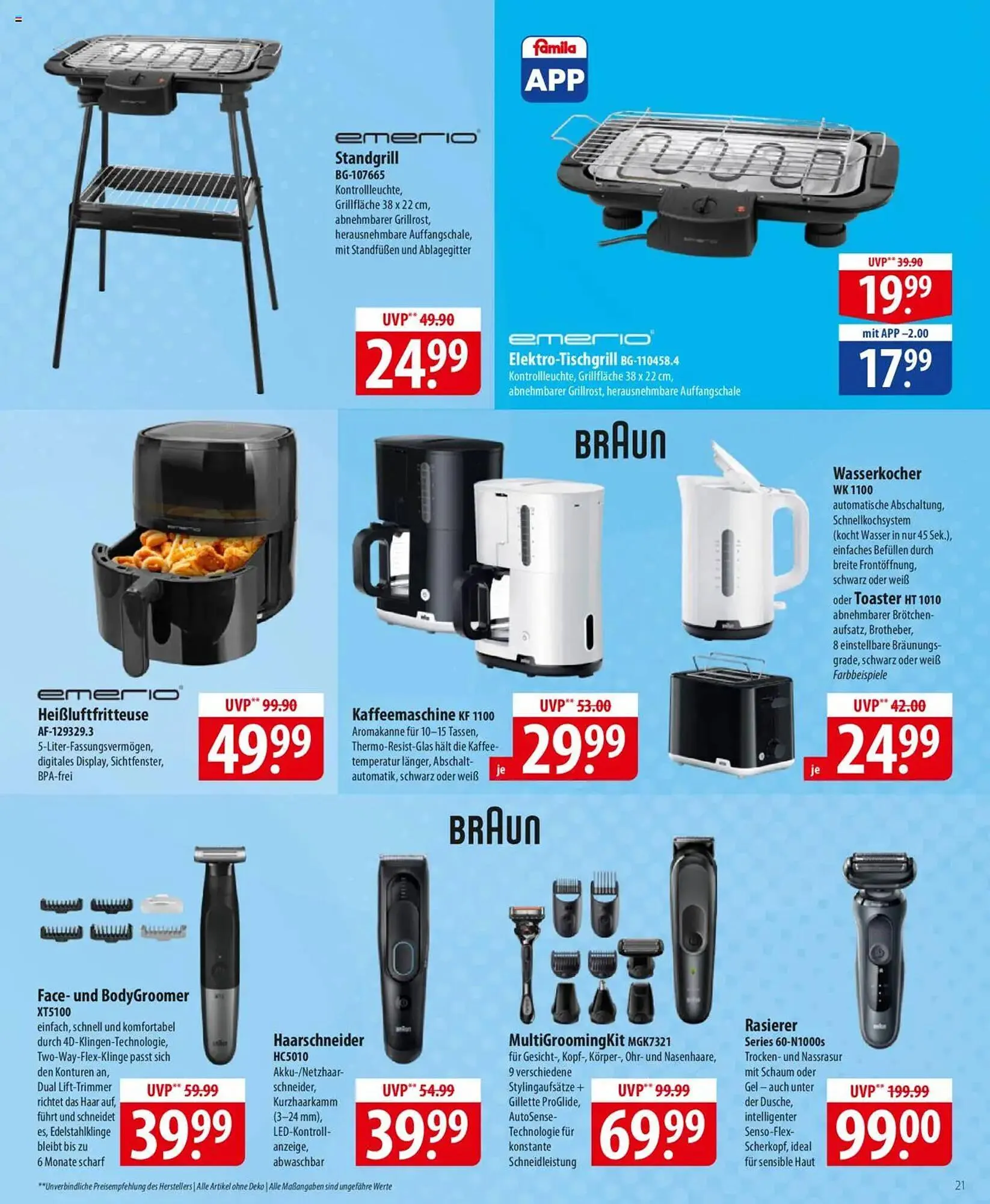 Famila Nord Ost Prospekt von 22. April bis 26. April 2025 - Prospekt seite 21