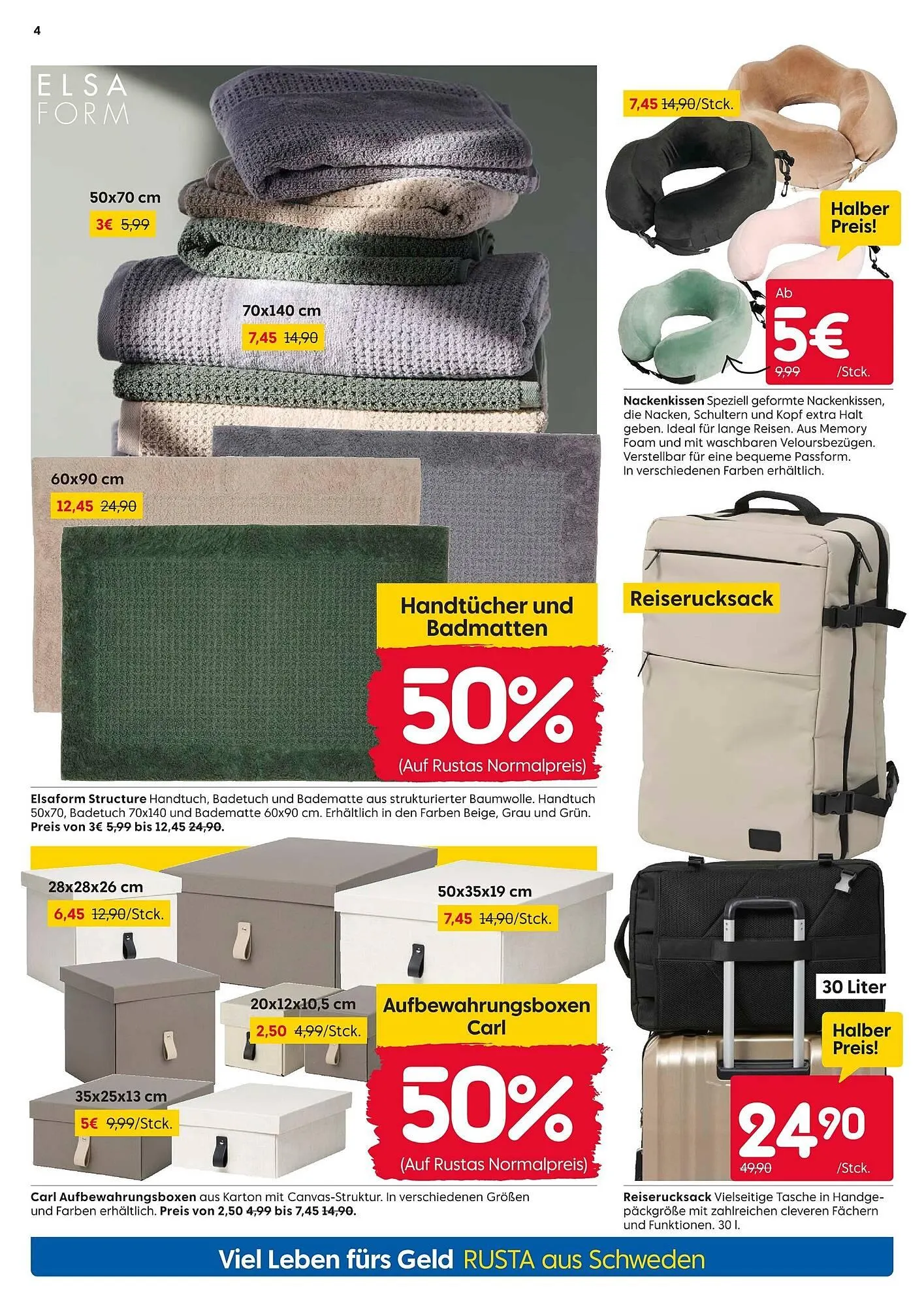 Rusta Prospekt von 31. Januar bis 6. Februar 2026 - Prospekt seite 4