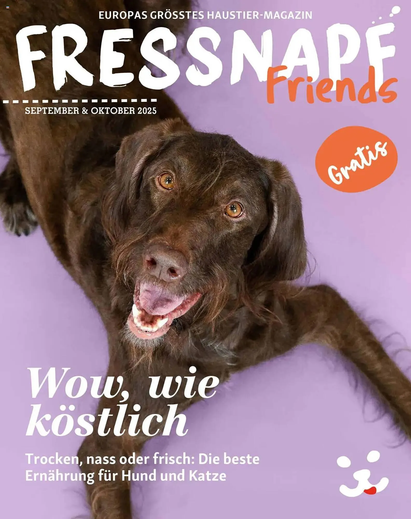 Fressnapf Magazin von 1. September bis 31. Oktober 2025 - Prospekt seite 1