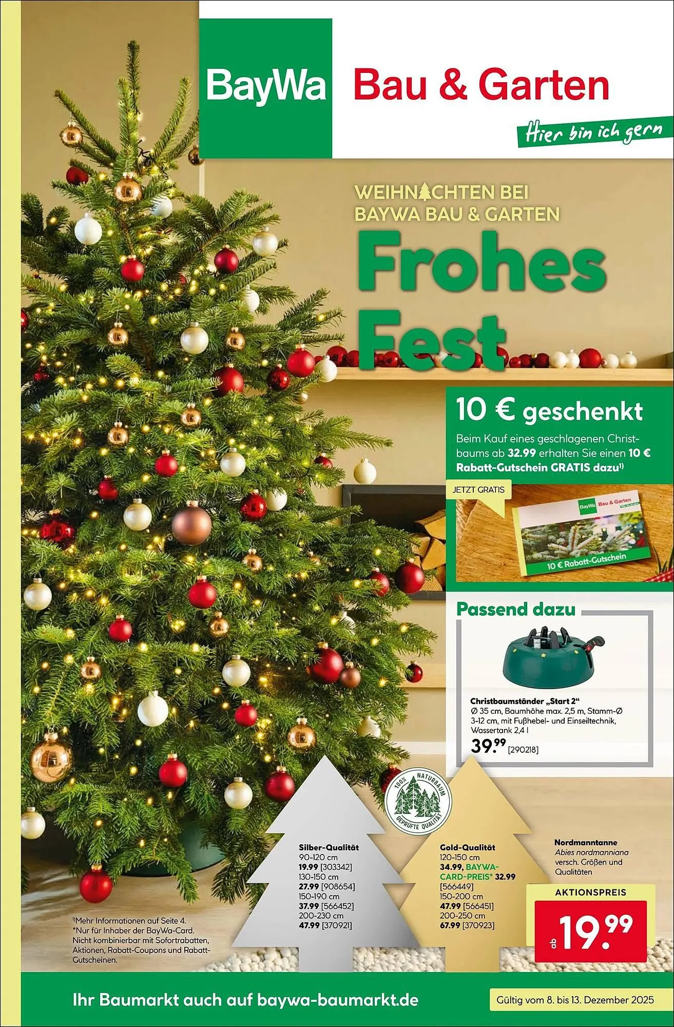 BayWa Prospekt von 8. Dezember bis 14. Dezember 2025 - Prospekt seite 1