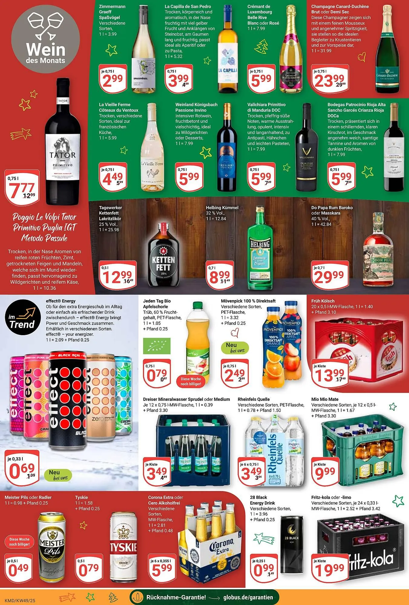 Globus Prospekt von 1. Dezember bis 6. Dezember 2025 - Prospekt seite 26