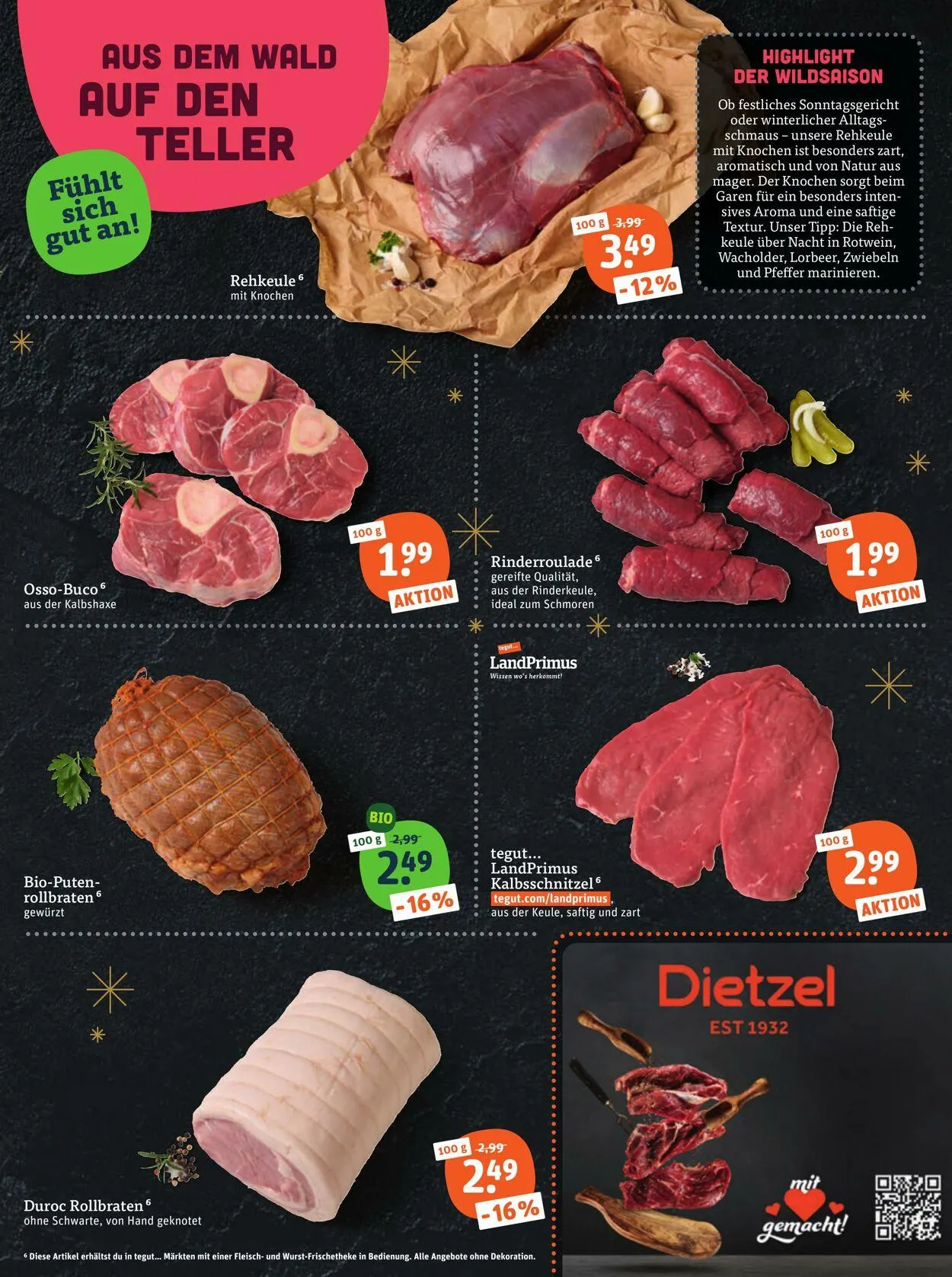 Tegut von 8. Dezember bis 14. Dezember 2025 - Prospekt seite 7