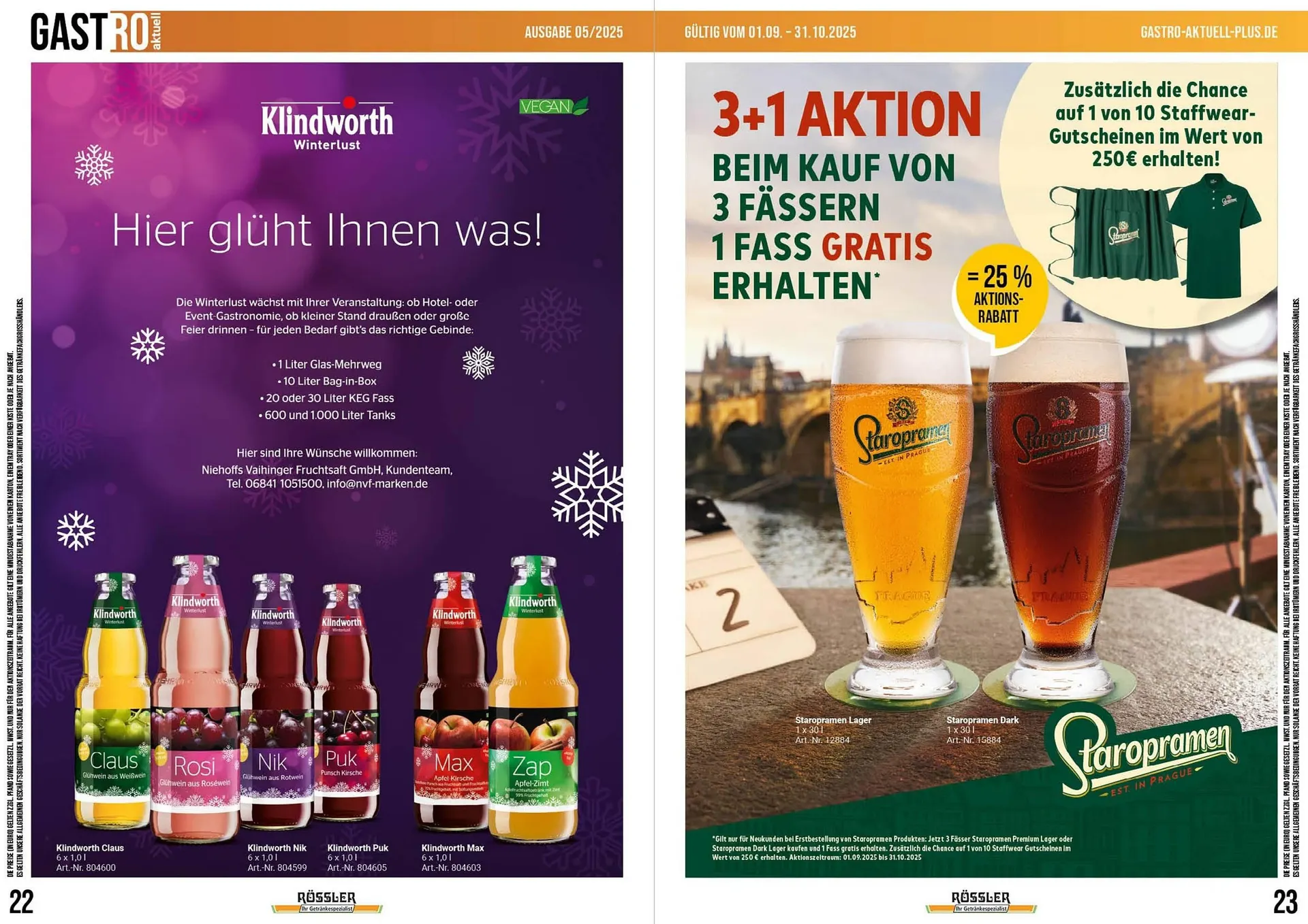 Getränke Rössler Prospekt von 1. Oktober bis 31. Oktober 2025 - Prospekt seite 12