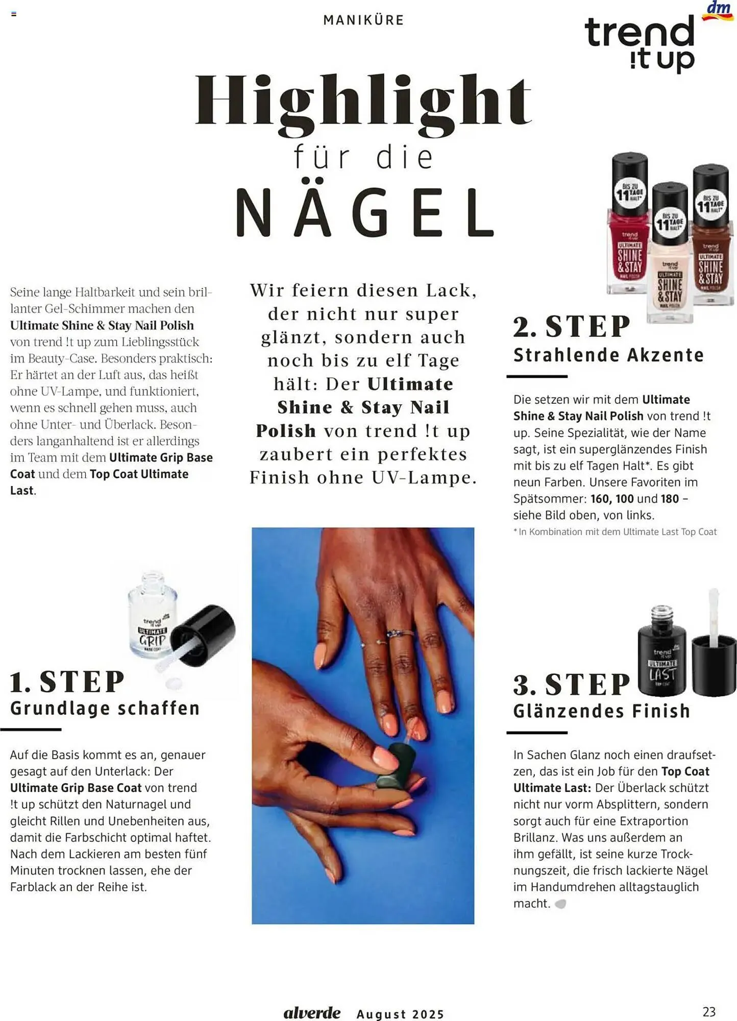 dm drogerie Prospekt von 1. August bis 31. August 2025 - Prospekt seite 23