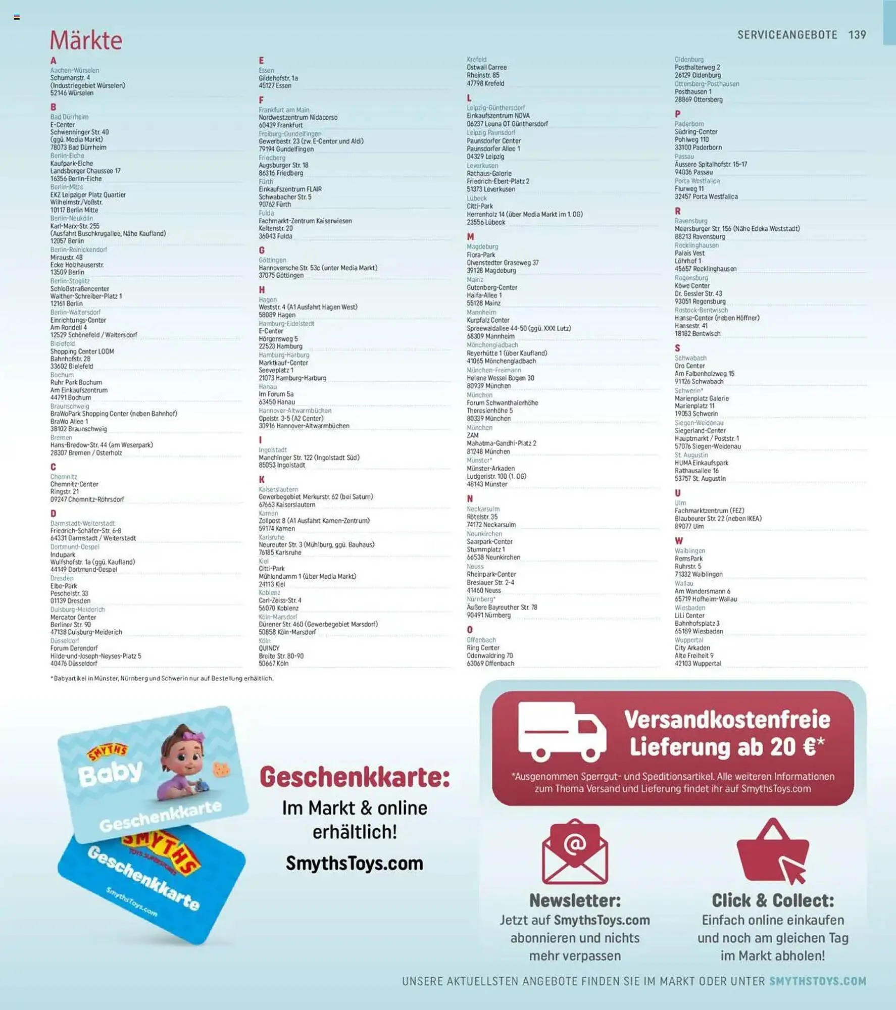 Smyths Toys Prospekt von 26. März bis 30. Juni 2025 - Prospekt seite 139