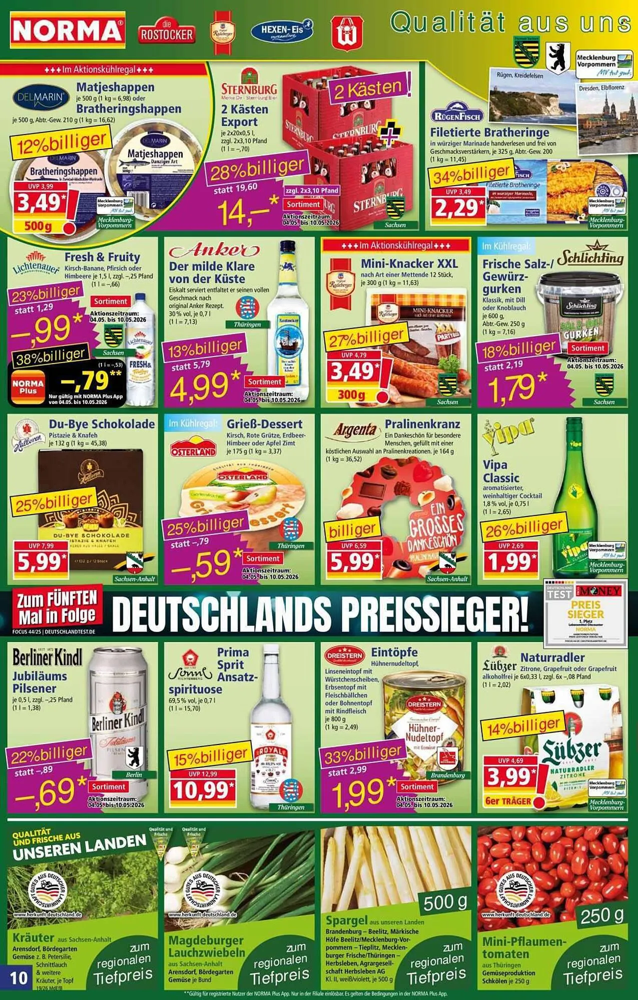 Norma Prospekt von 4. Mai bis 10. Mai 2026 - Prospekt seite 10