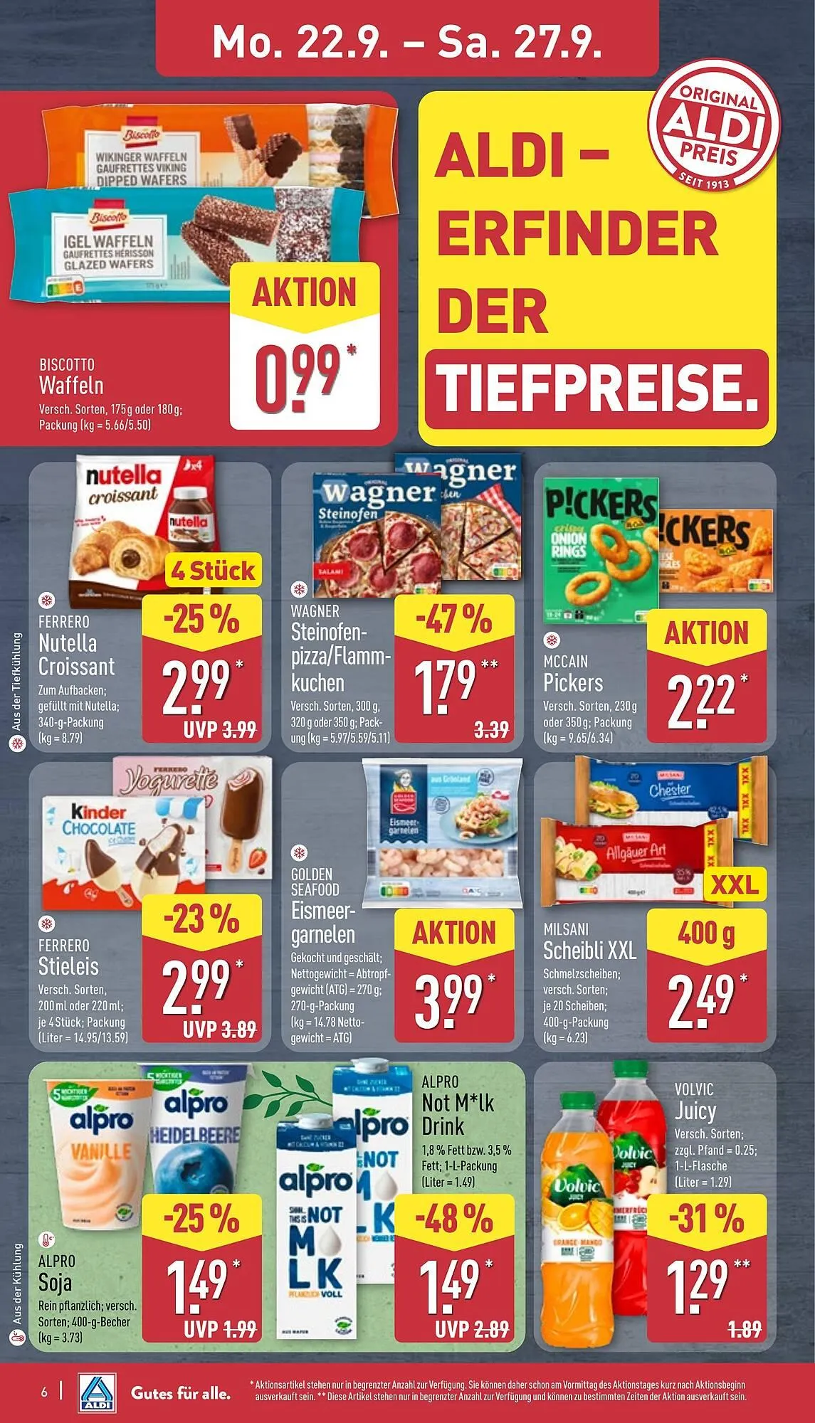 Aldi Nord Prospekt von 22. September bis 27. September 2025 - Prospekt seite 10