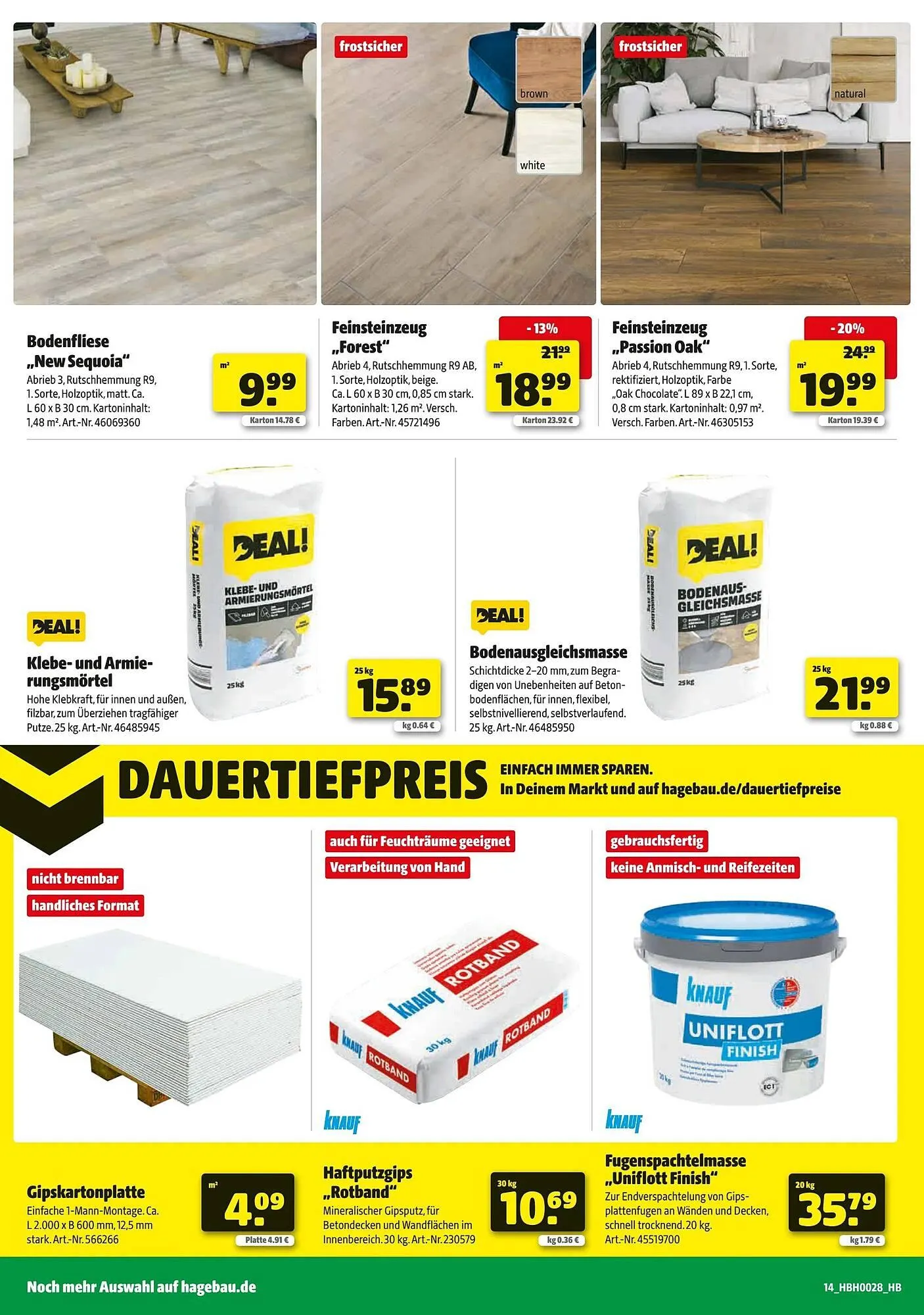 Hagebau Prospekt von 5. Juli bis 13. Juli 2025 - Prospekt seite 14