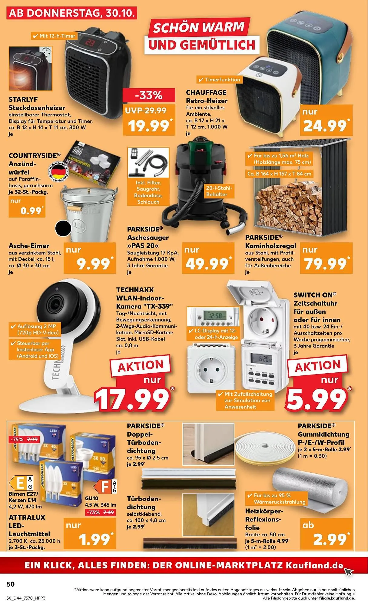 Kaufland Prospekt von 30. Oktober bis 5. November 2025 - Prospekt seite 50