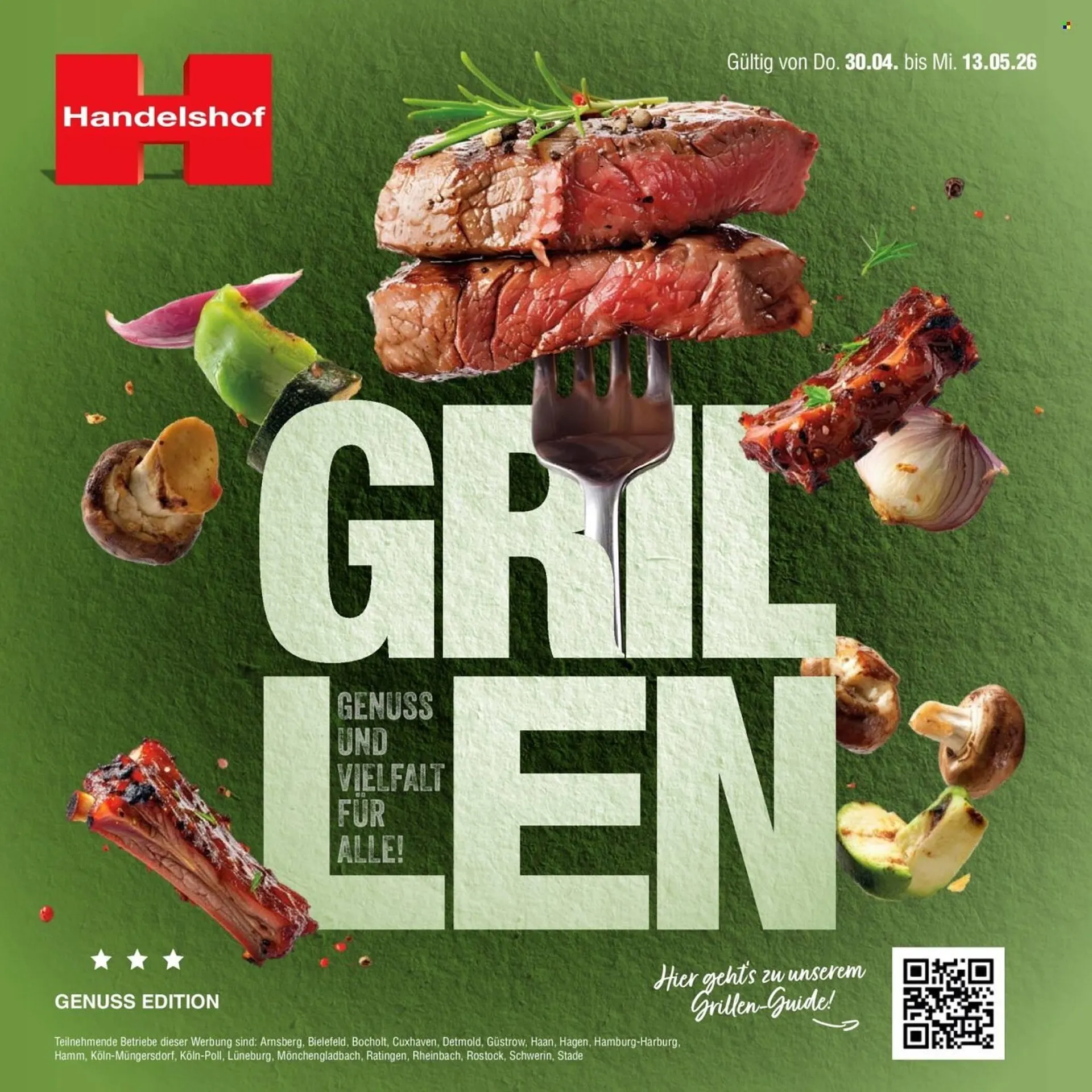 Handelshof Prospekt von 30. April bis 13. Mai 2026 - Prospekt seite 1