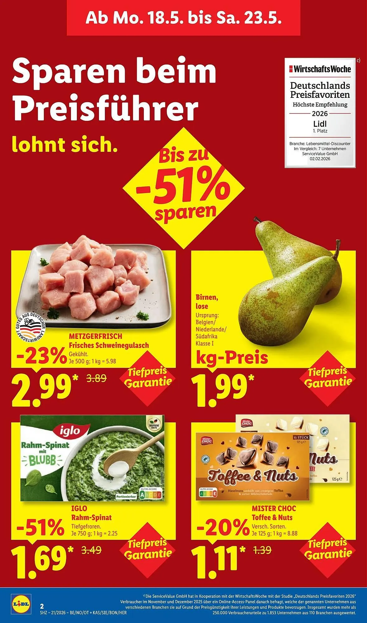 Lidl Prospekt von 18. Mai bis 24. Mai 2026 - Prospekt seite 2