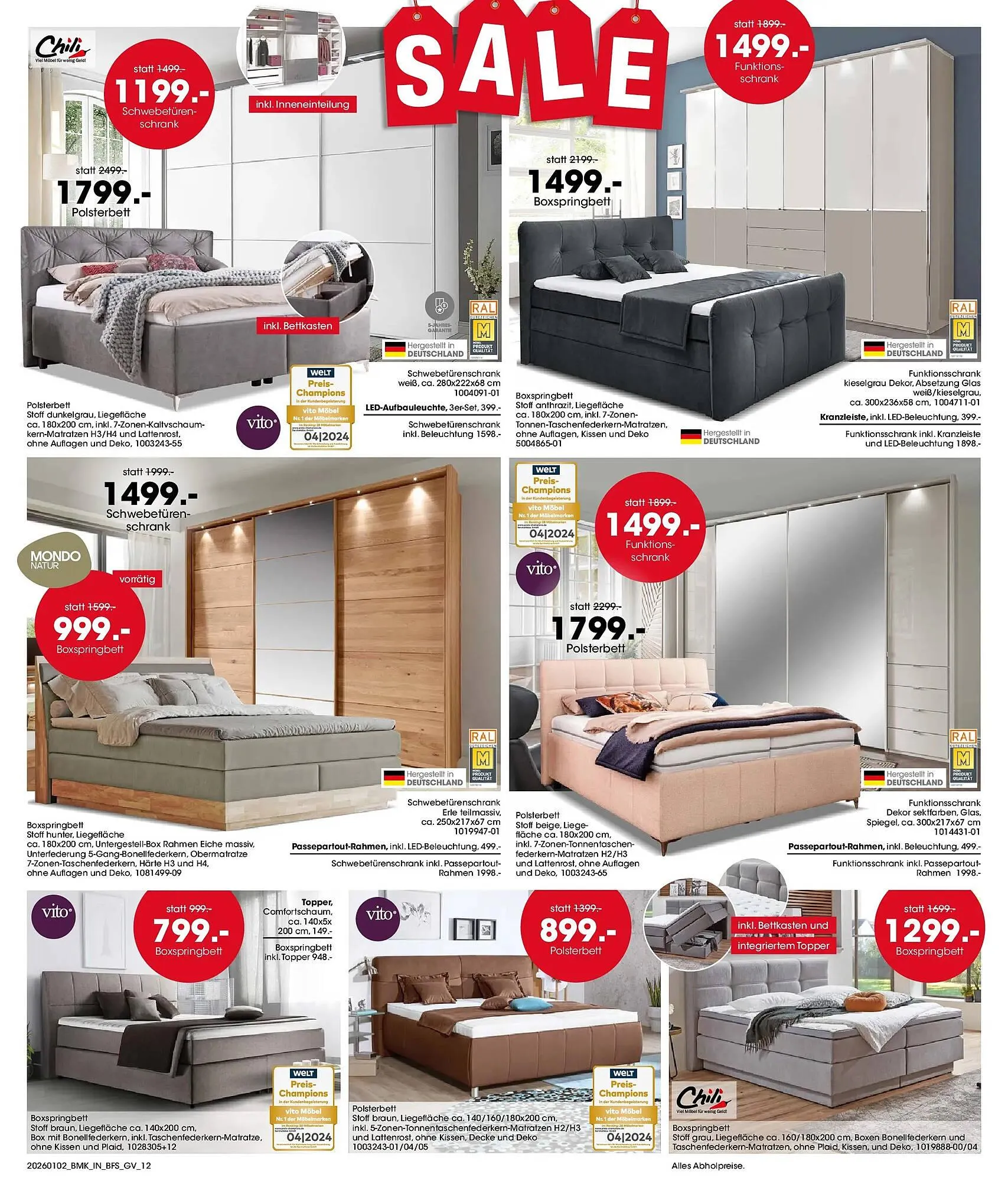 Möbel Martin Prospekt von 1. Januar bis 31. Januar 2026 - Prospekt seite 12