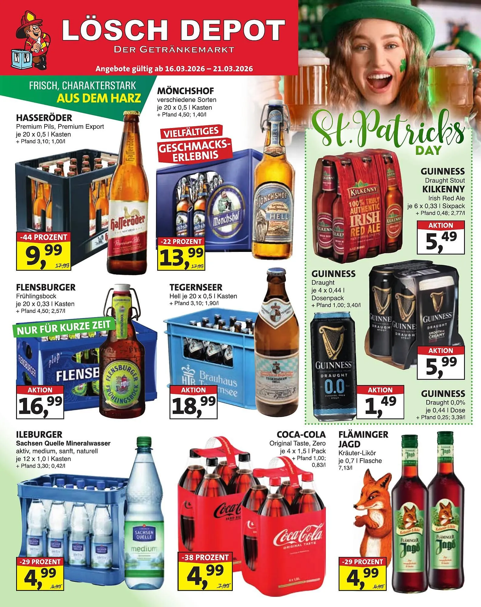Lösch Depot Prospekt von 16. März bis 21. März 2026 - Prospekt seite 1