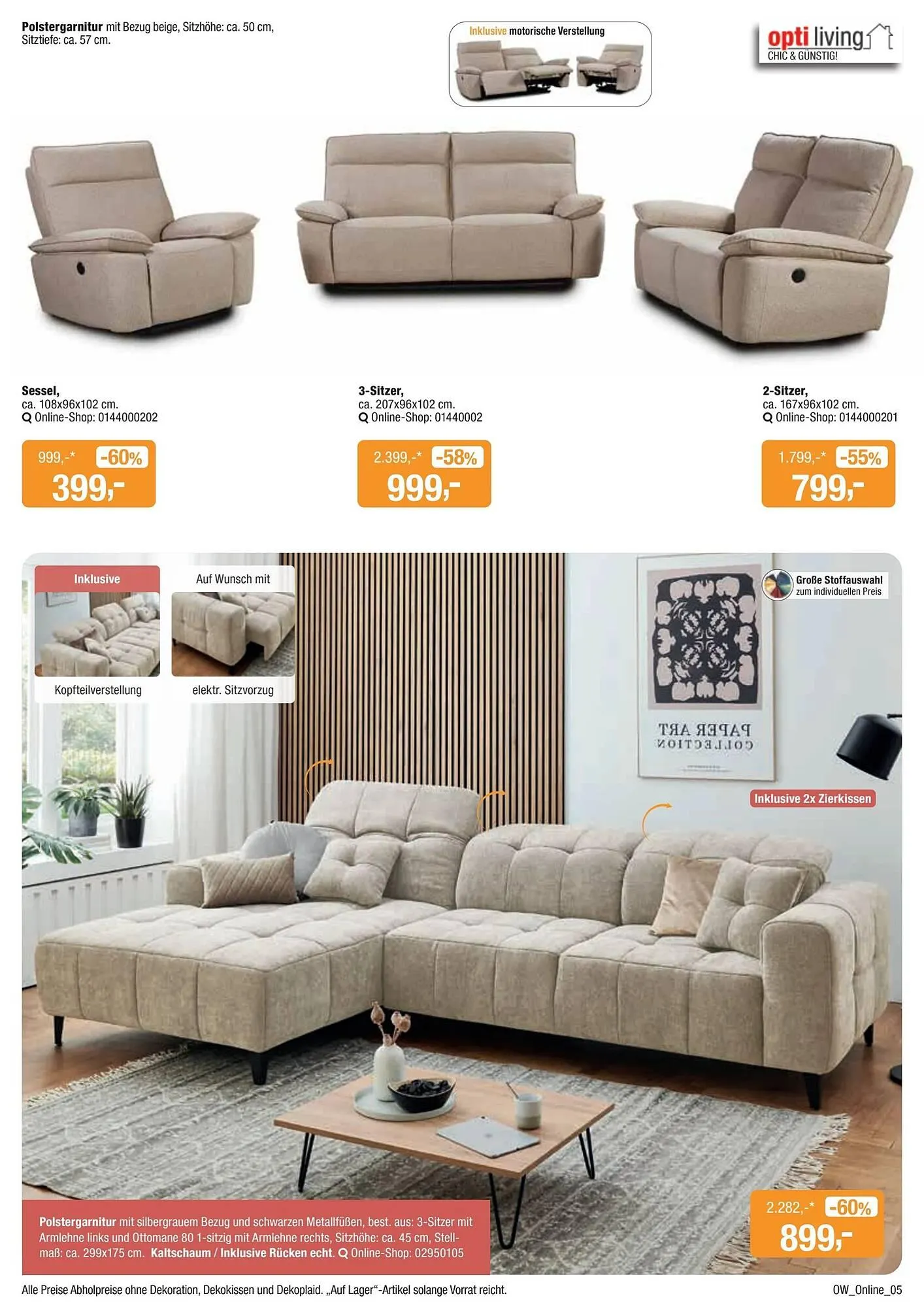 Opti Wohnwelt Prospekt von 9. Dezember bis 19. Dezember 2026 - Prospekt seite 5