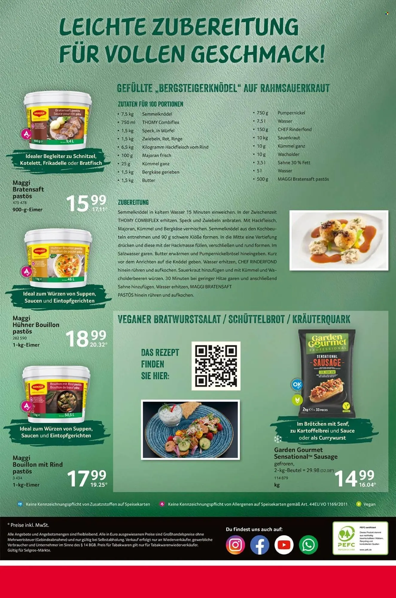 Selgros Prospekt von 21. August bis 3. September 2025 - Prospekt seite 36