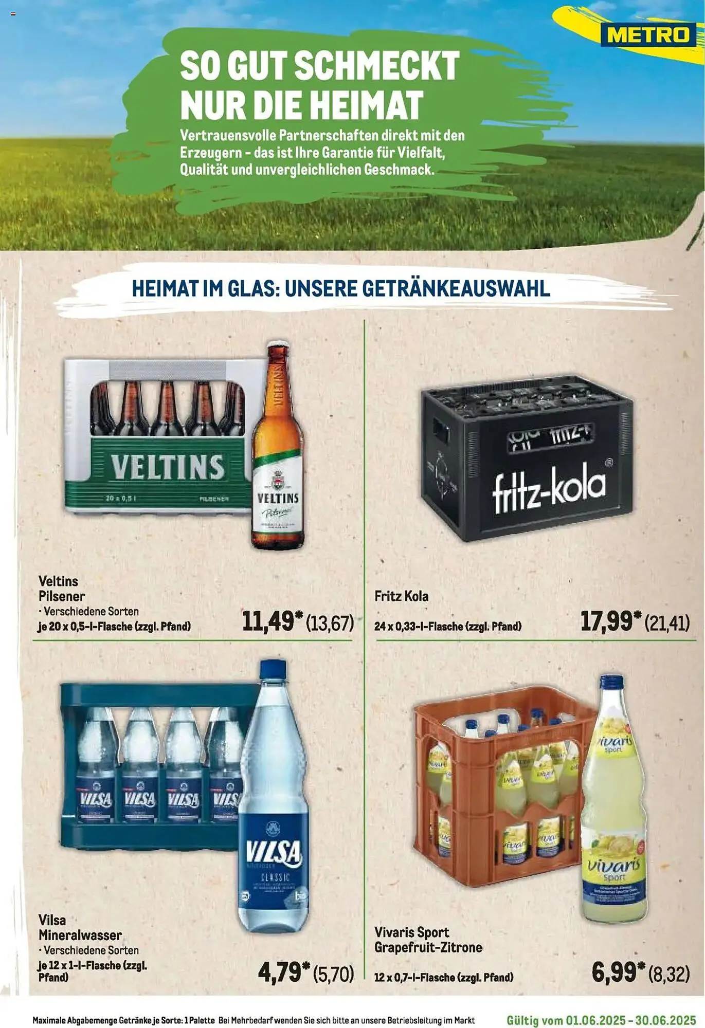 METRO Prospekt von 1. Juni bis 30. Juni 2025 - Prospekt seite 289
