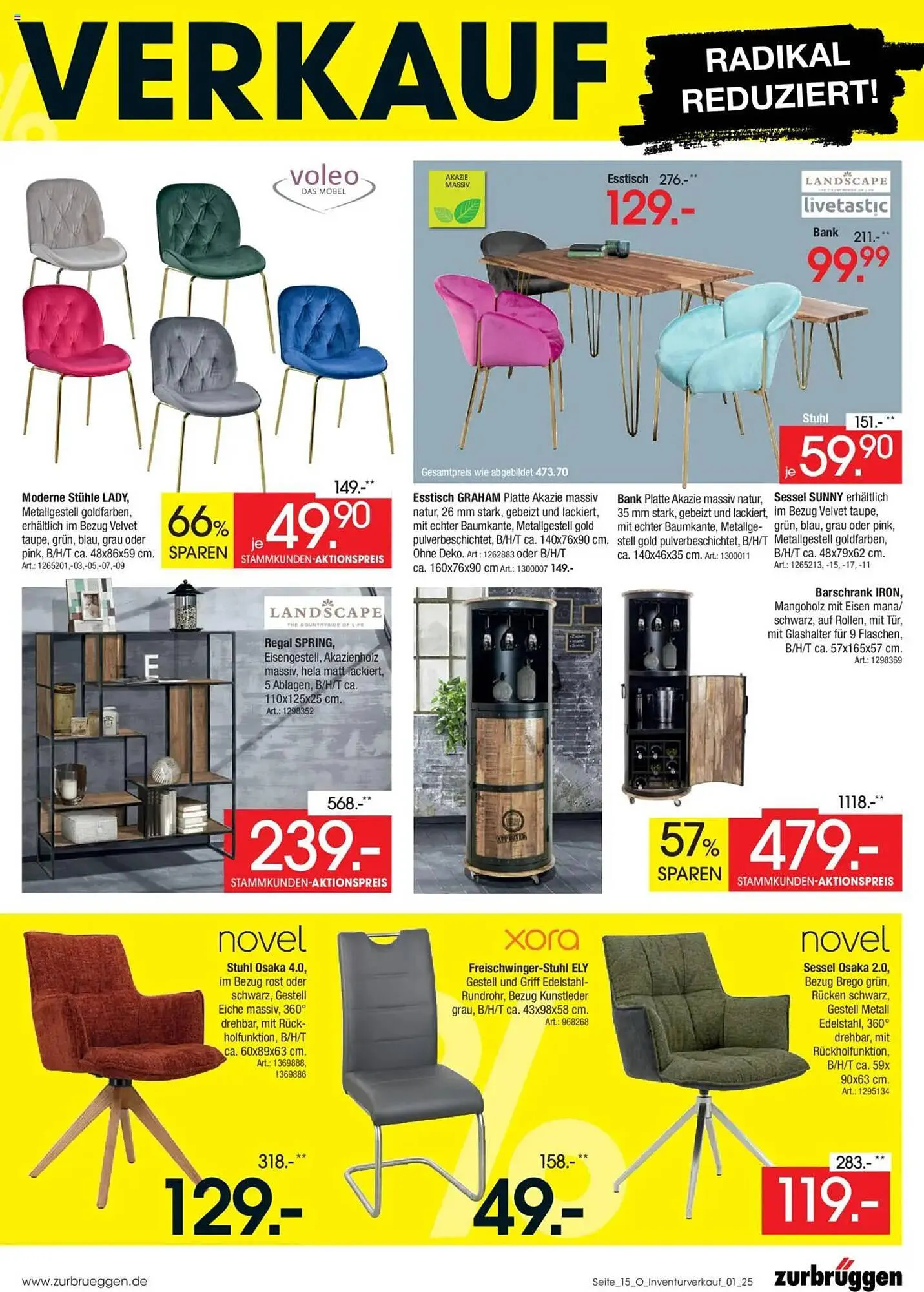 Zurbrüggen Prospekt von 3. Juli bis 31. Juli 2025 - Prospekt seite 17