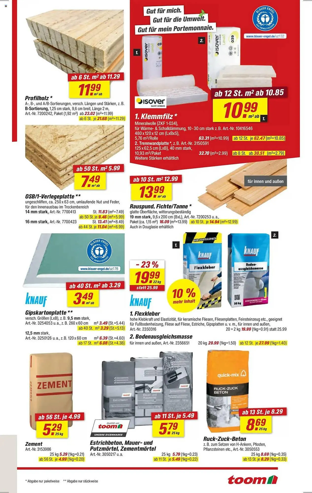 toom Baumarkt Prospekt von 3. Mai bis 9. Mai 2025 - Prospekt seite 13