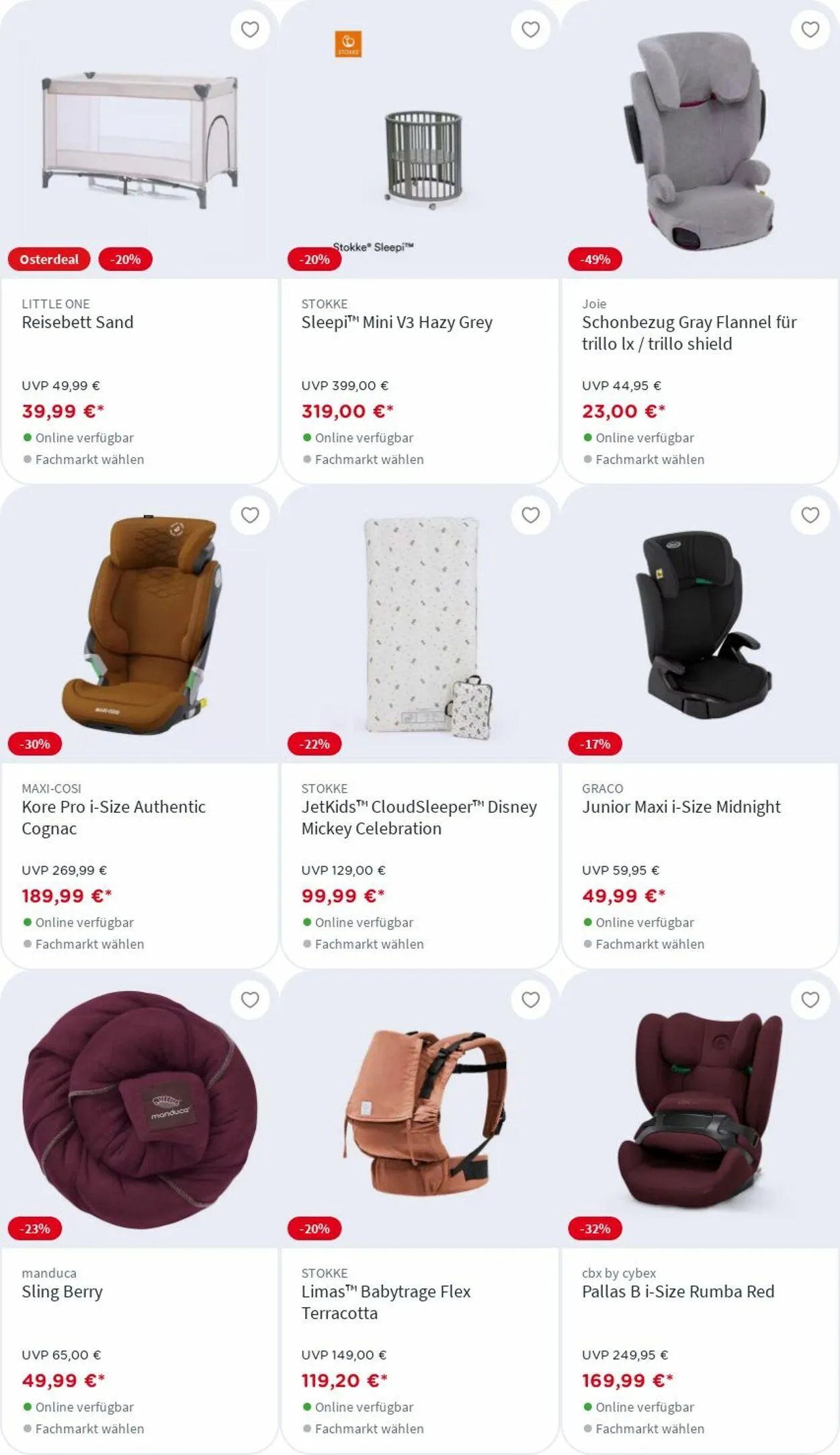 BabyOne Aktueller Prospekt von 7. April bis 13. April 2025 - Prospekt seite 38