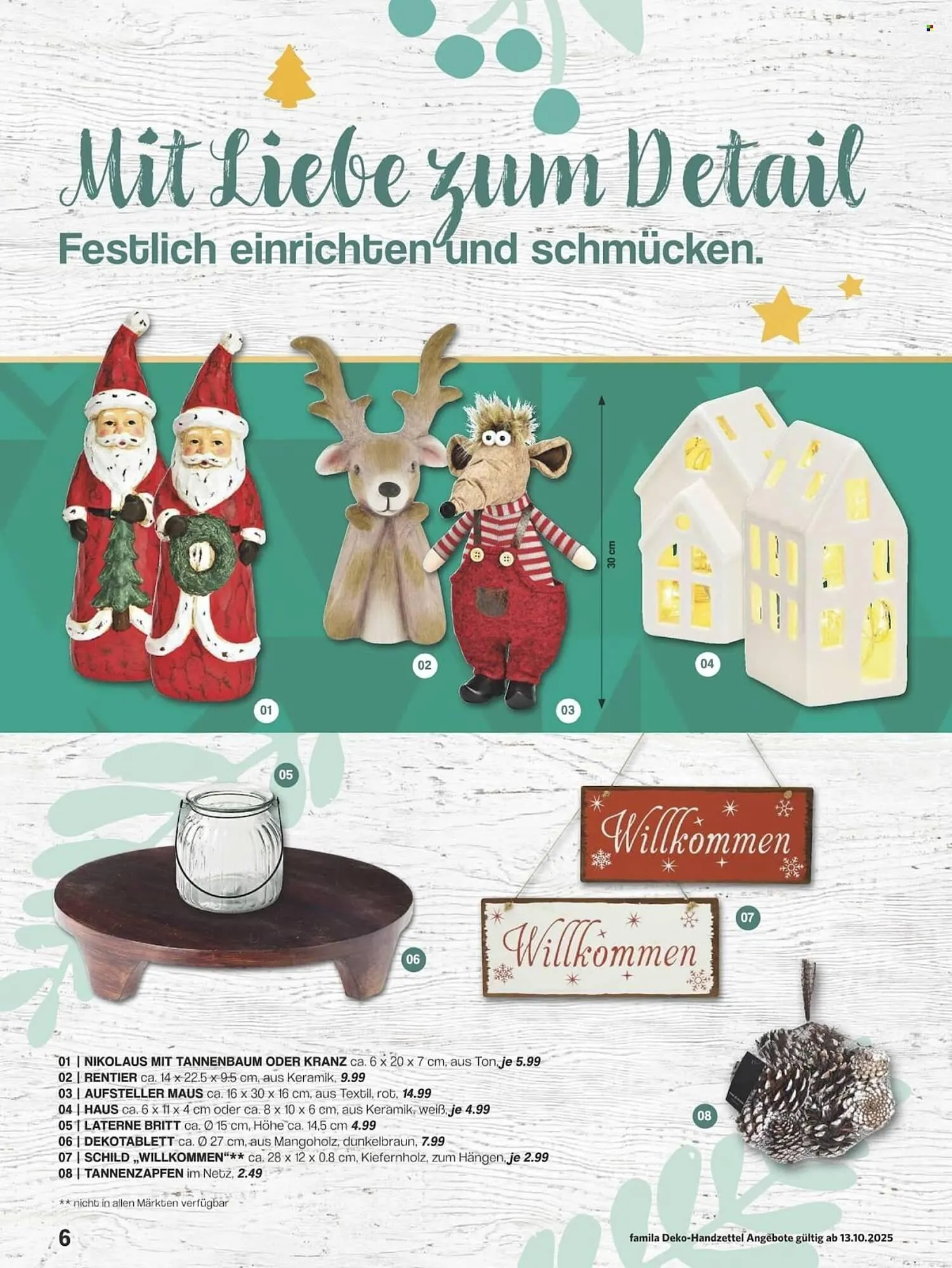 Famila Nord Ost Prospekt von 13. Oktober bis 31. Dezember 2025 - Prospekt seite 6