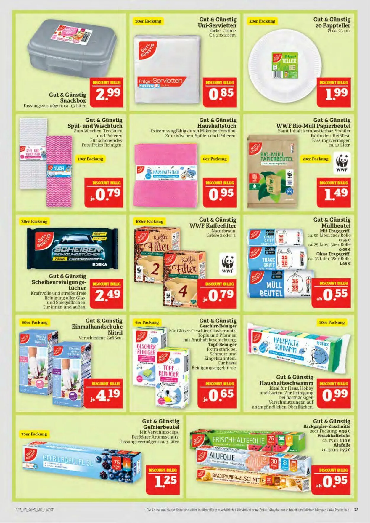 Marktkauf - Nürnberg-Thon Aktueller Prospekt von 16. Juni bis 21. Juni 2025 - Prospekt seite 37