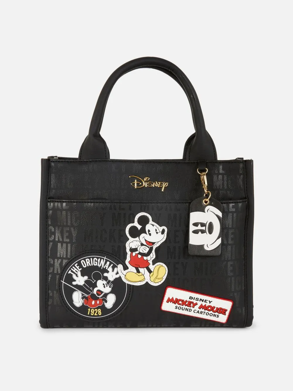 „Disney Micky Maus“ Tragetasche im Patchwork-Look