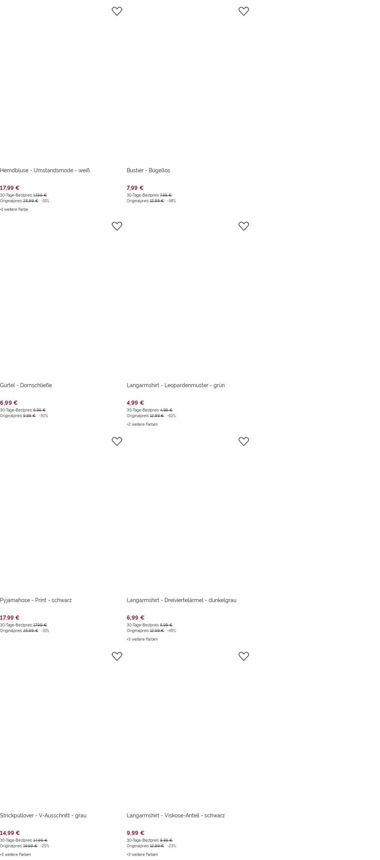 Takko Fashion Aktueller Prospekt von 31. März bis 6. April 2025 - Prospekt seite 10