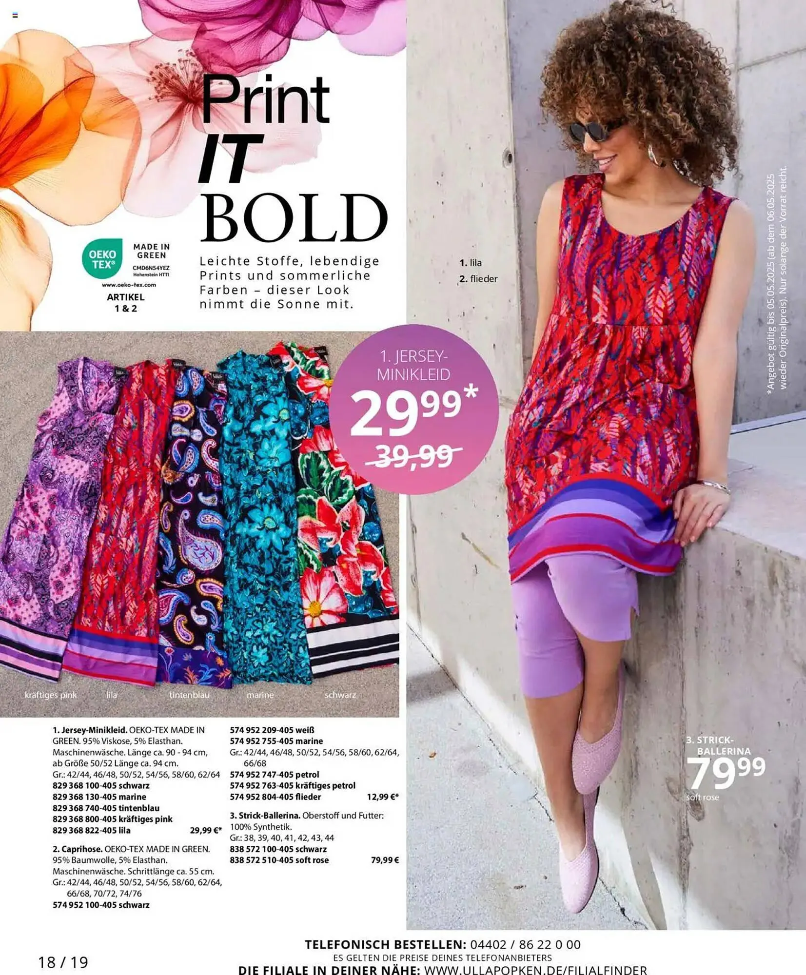 Ulla Popken Prospekt von 1. Mai bis 31. Mai 2025 - Prospekt seite 18