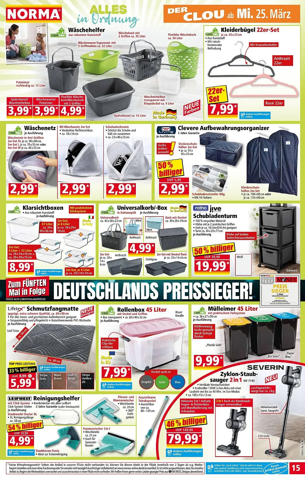 Norma Prospekt von 23. März bis 29. März 2026 - Prospekt seite 15