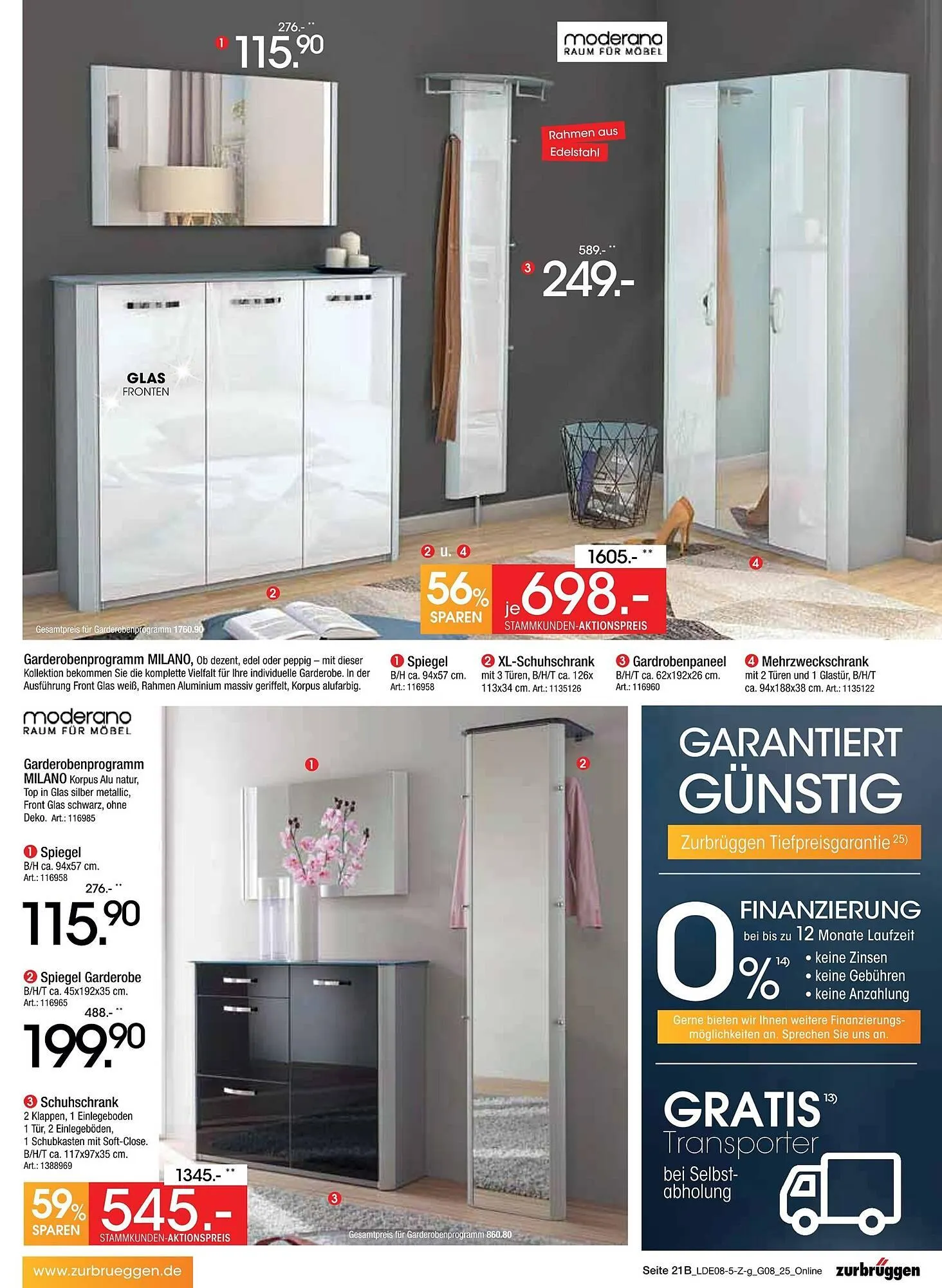 Zurbrüggen Prospekt von 2. August bis 23. August 2025 - Prospekt seite 27