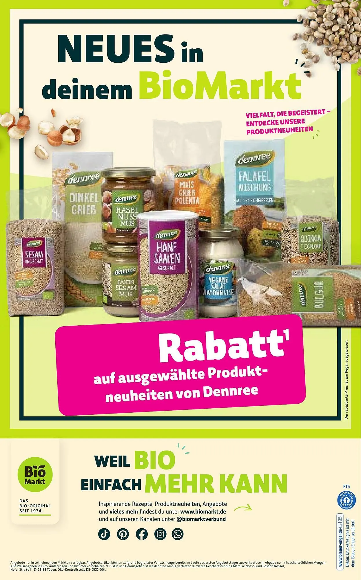 Aleco Biomarkt Prospekt von 22. April bis 5. Mai 2026 - Prospekt seite 14