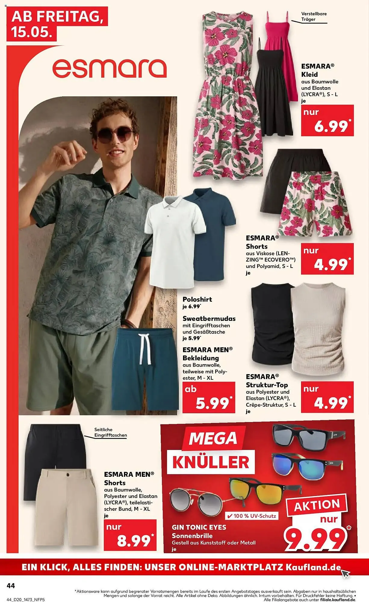 Kaufland Prospekt von 15. Mai bis 20. Mai 2026 - Prospekt seite 44