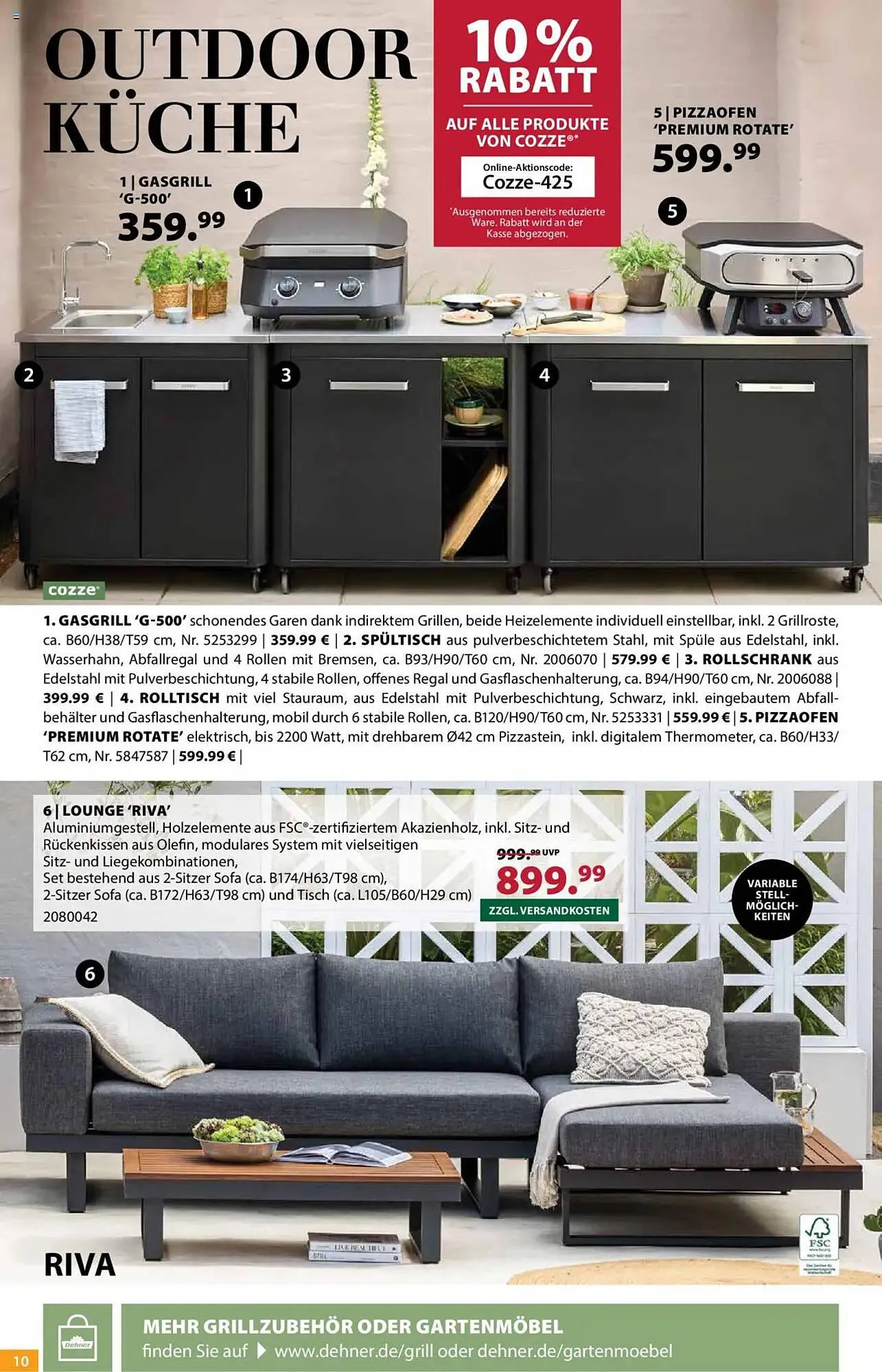 Dehner Prospekt von 23. April bis 28. April 2025 - Prospekt seite 10