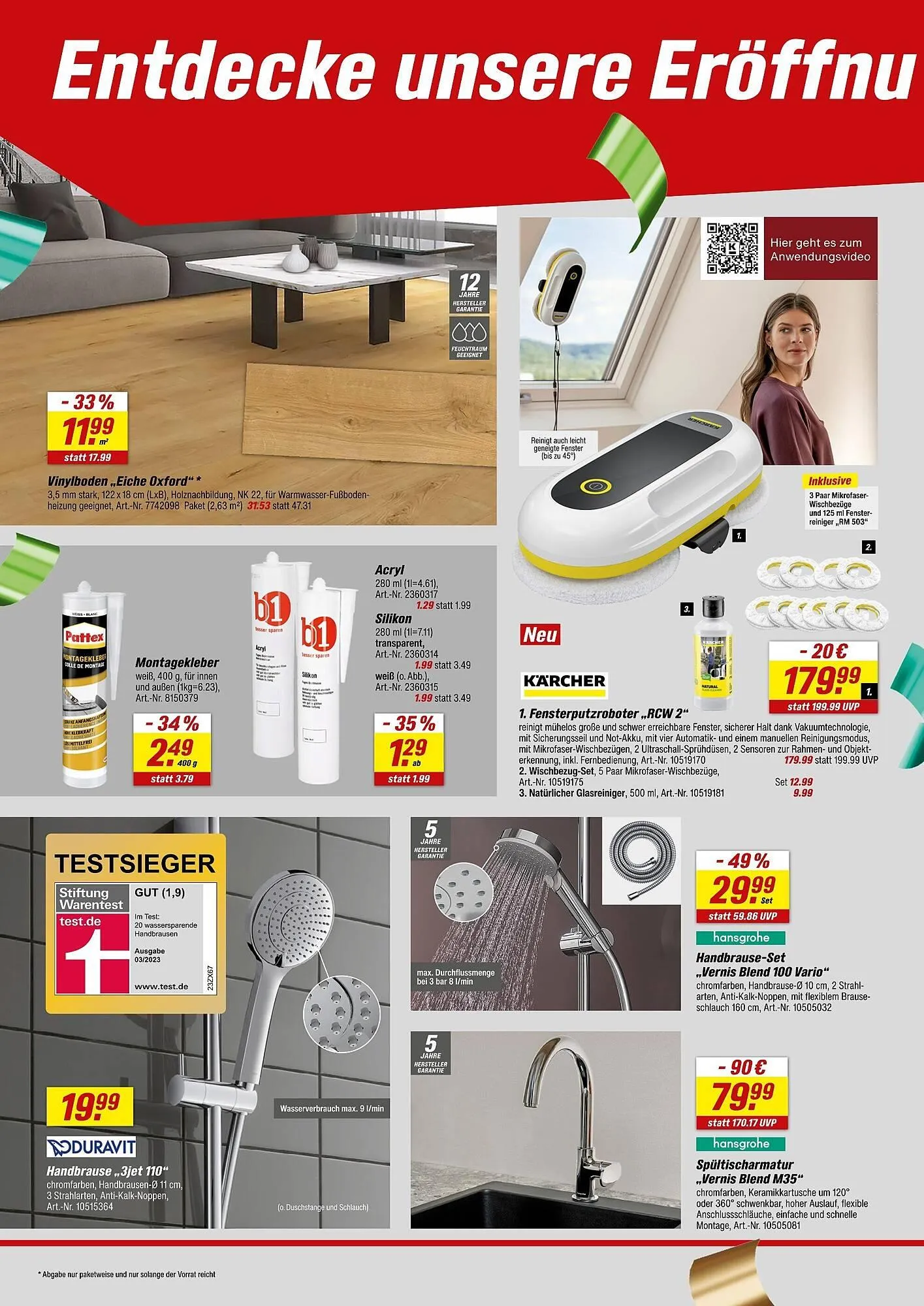 Toom Baumarkt Prospekt von 14. März bis 21. März 2026 - Prospekt seite 6