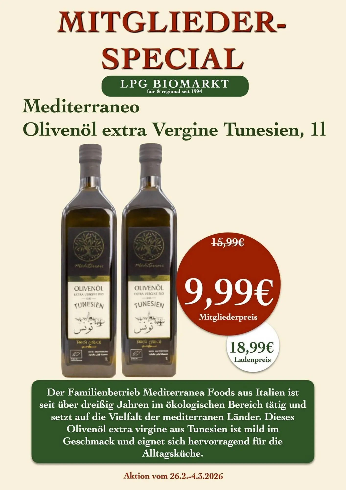 LPG Biomarkt Prospekt von 26. Februar bis 4. März 2026 - Prospekt seite 7