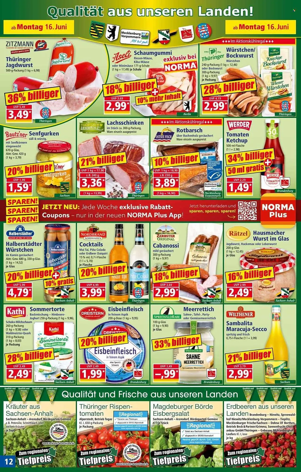 Norma Prospekt von 16. Juni bis 22. Juni 2025 - Prospekt seite 13