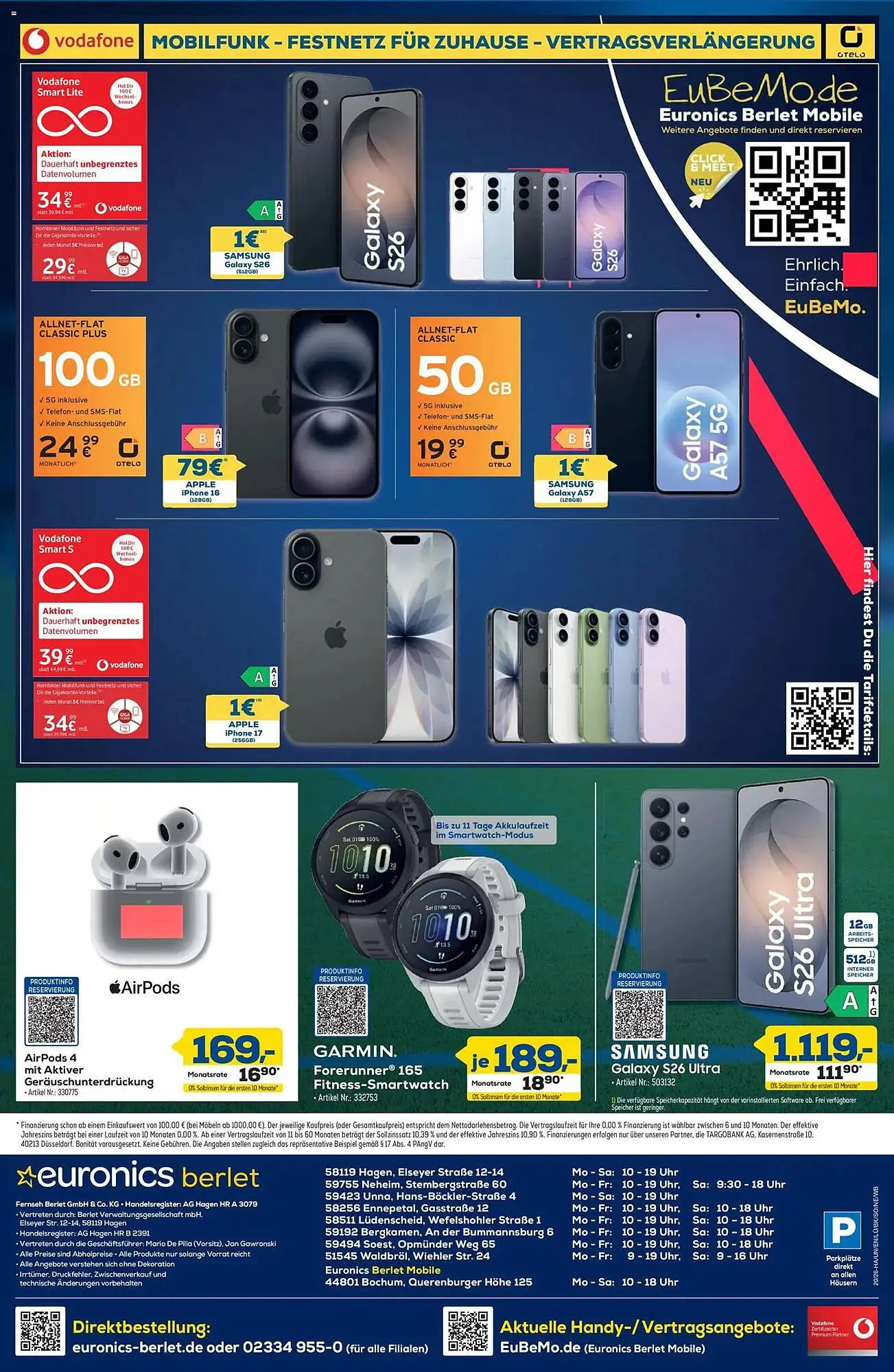 Euronics Berlet Prospekt von 7. Mai bis 16. Mai 2026 - Prospekt seite 10