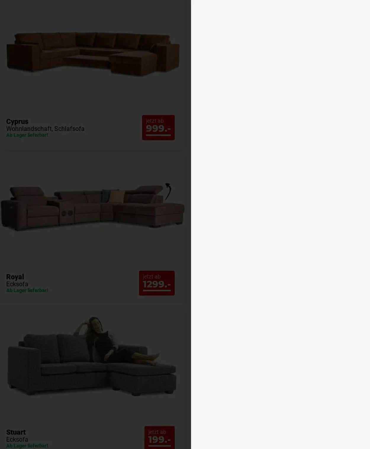 Seats and Sofas Aktueller Prospekt von 20. Oktober bis 29. Oktober 2025 - Prospekt seite 12