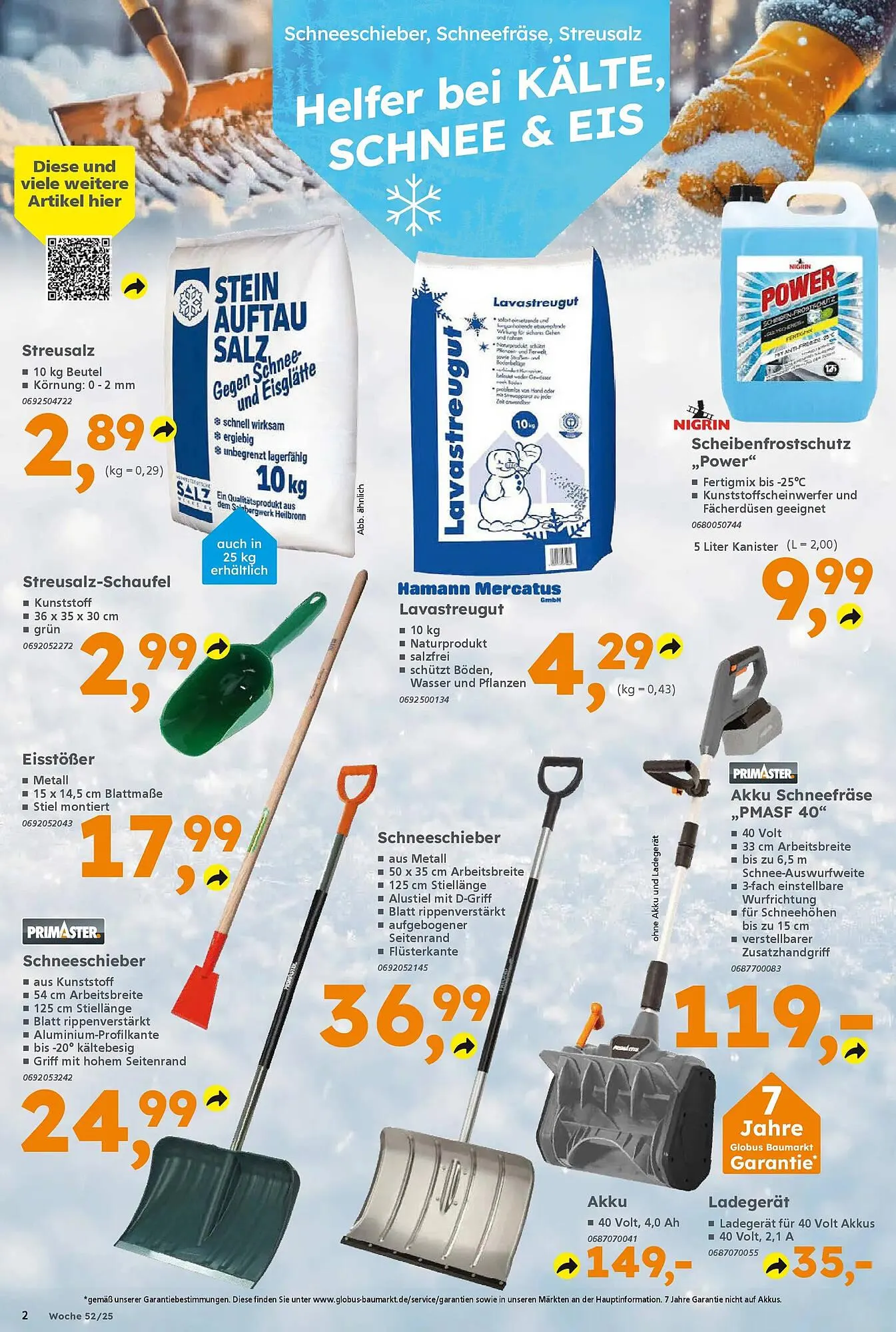 Globus Baumarkt Prospekt von 21. Dezember bis 27. Dezember 2025 - Prospekt seite 2