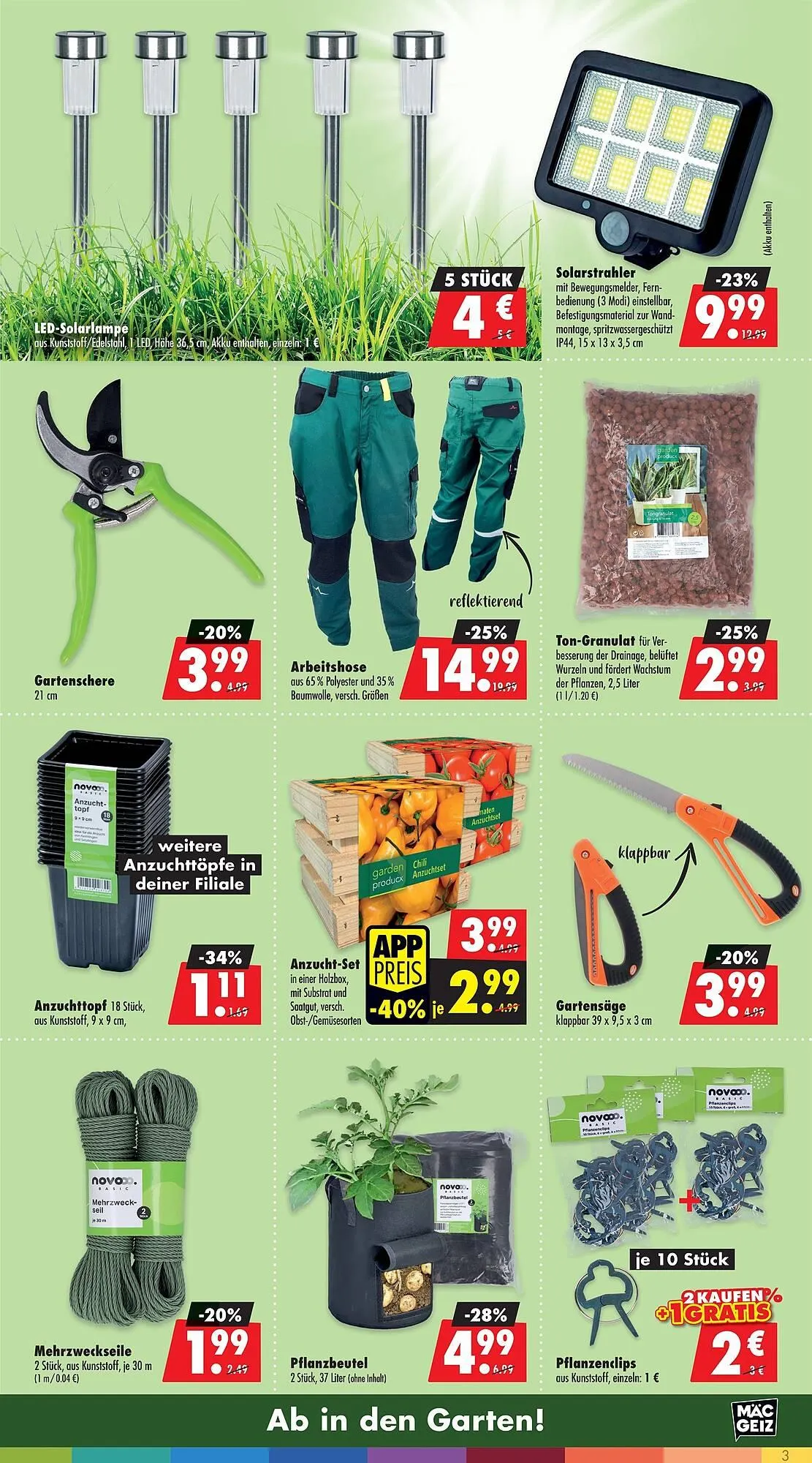 Mäc Geiz Prospekt von 16. März bis 22. März 2026 - Prospekt seite 3
