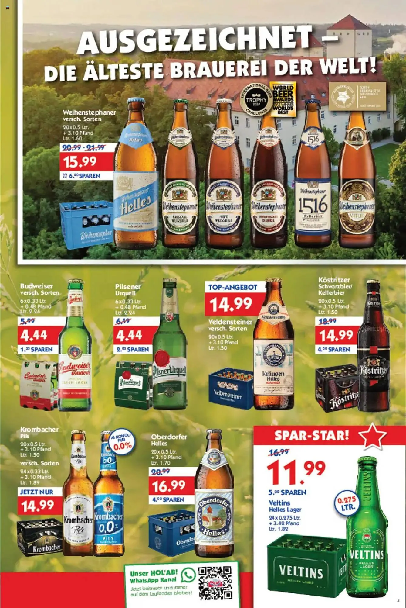 Hol'ab Getränkemarkt Prospekt von 10. März bis 15. März 2025 - Prospekt seite 3