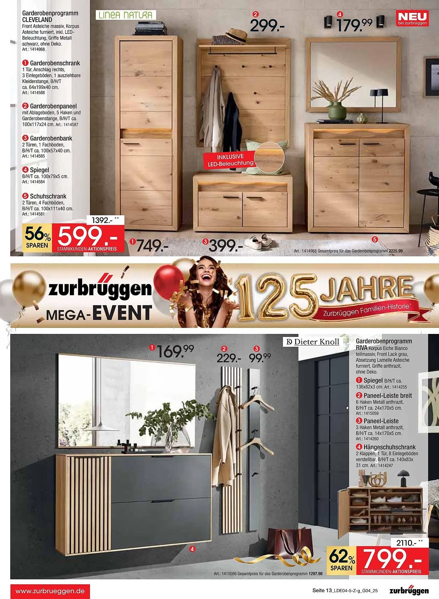 Zurbrüggen Prospekt von 12. April bis 26. April 2025 - Prospekt seite 13