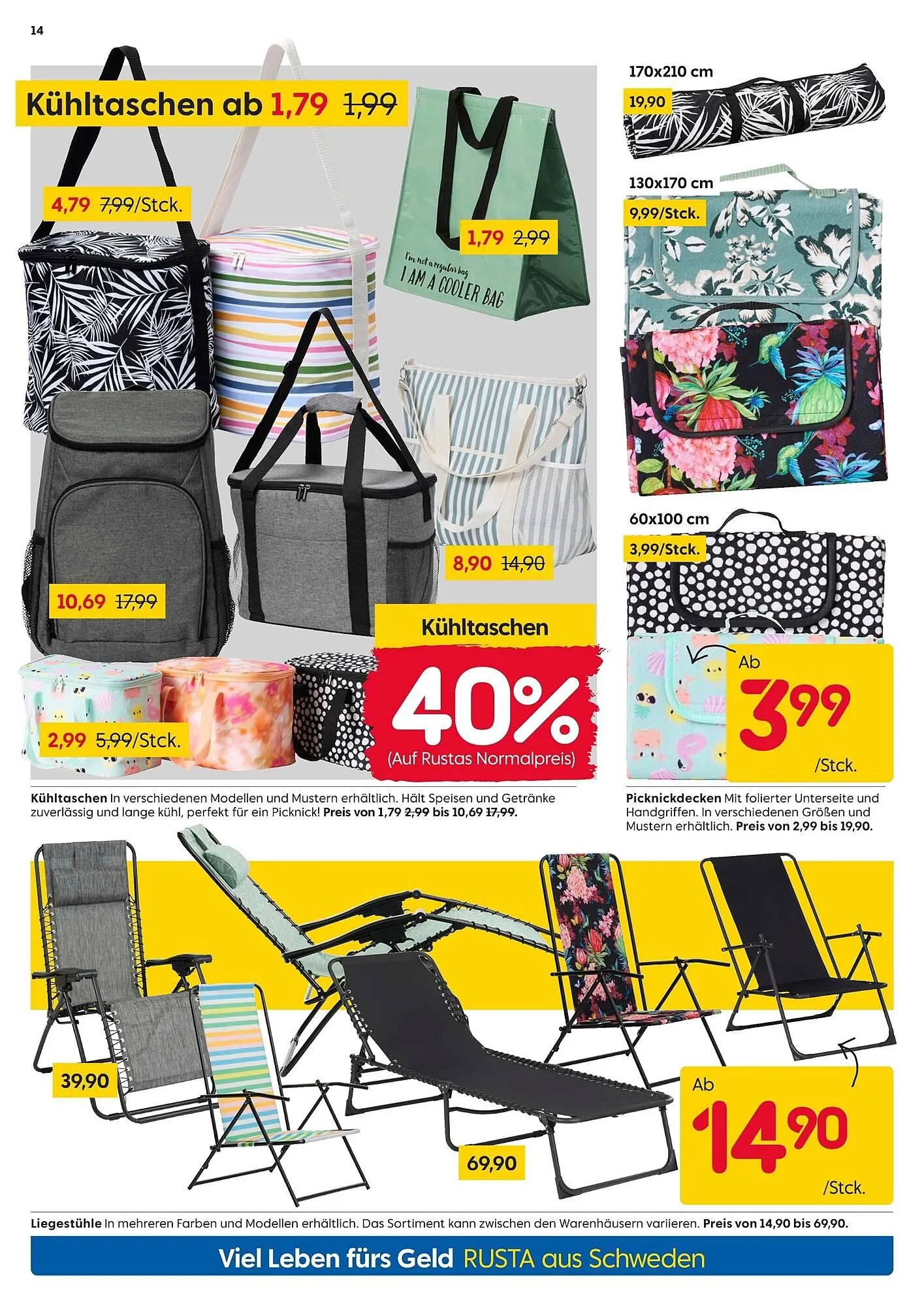 Rusta Prospekt von 12. April bis 18. April 2025 - Prospekt seite 14