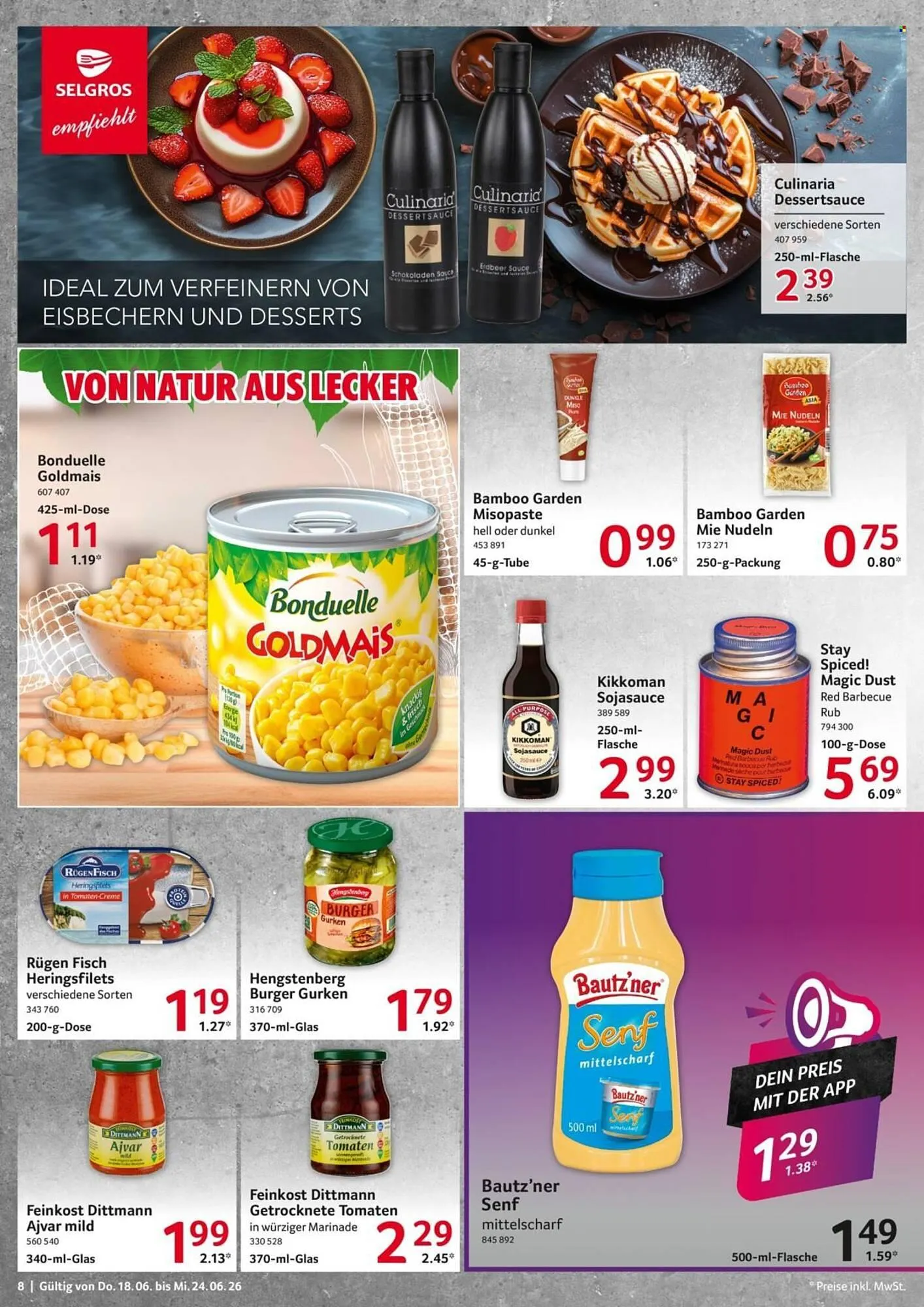 Selgros Prospekt von 18. Juni bis 24. Juni 2026 - Prospekt seite 8