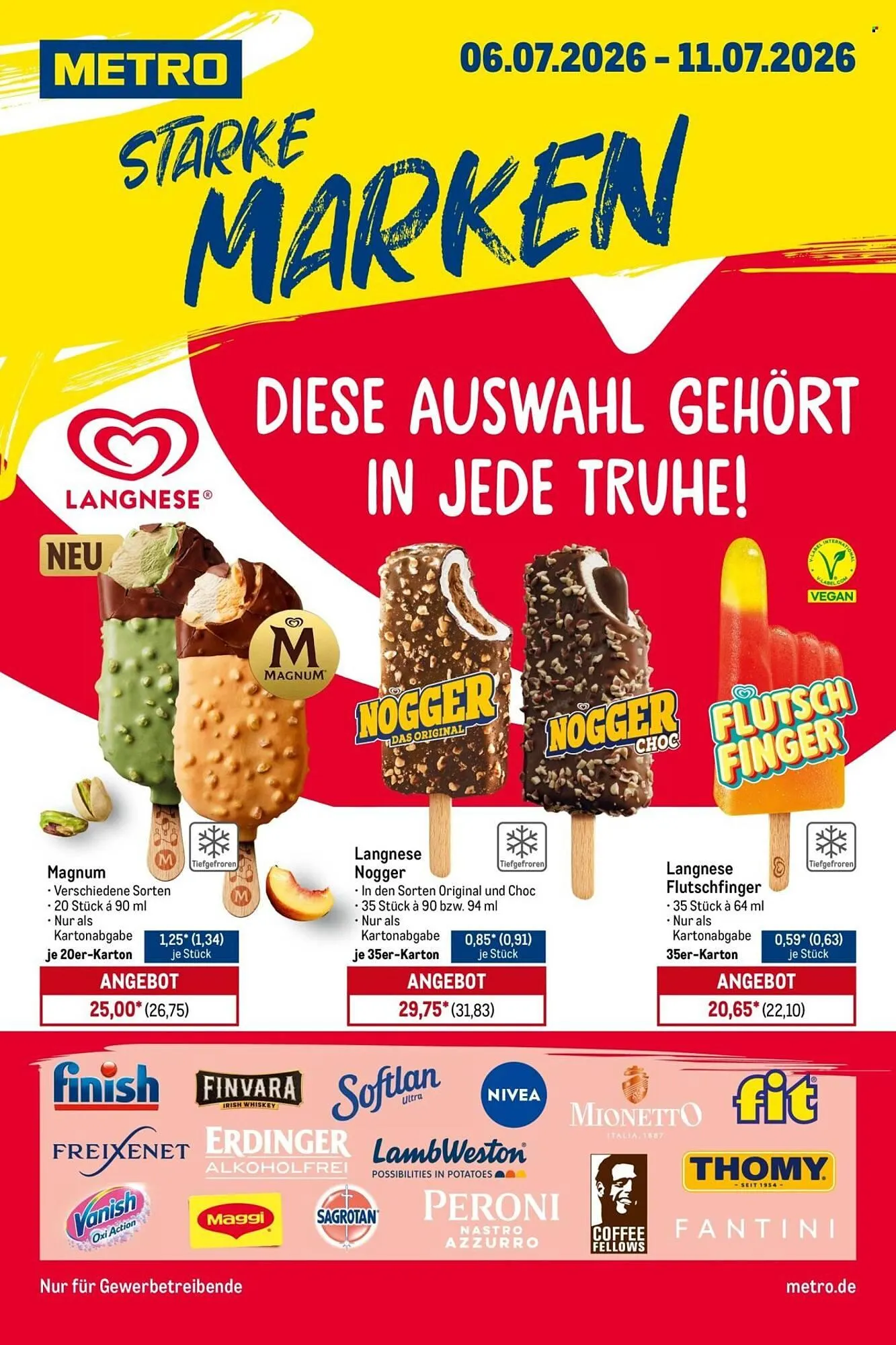 METRO Prospekt von 6. Juli bis 11. Juli 2026 - Prospekt seite 1