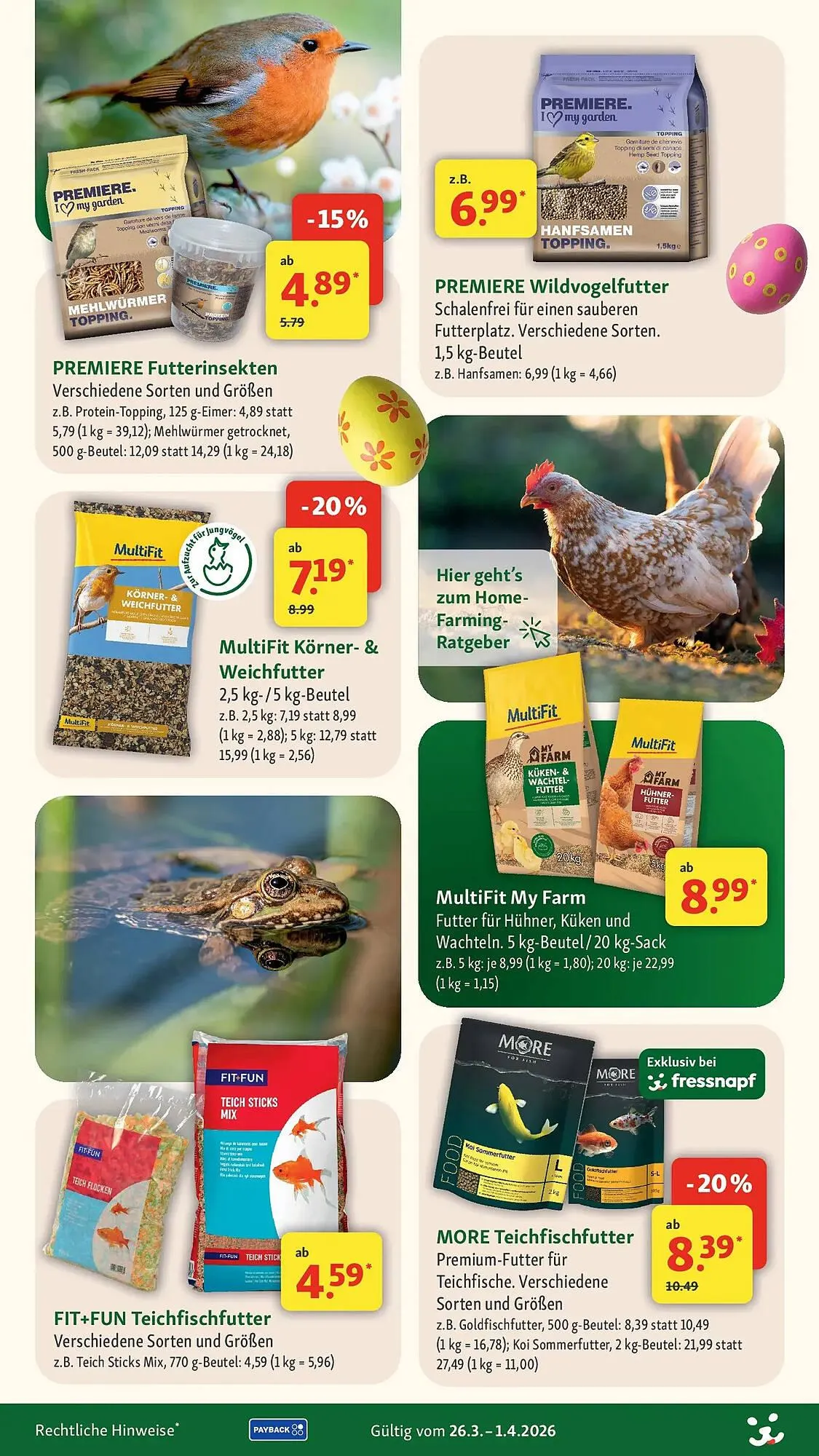 Fressnapf Prospekt von 25. März bis 1. April 2026 - Prospekt seite 21