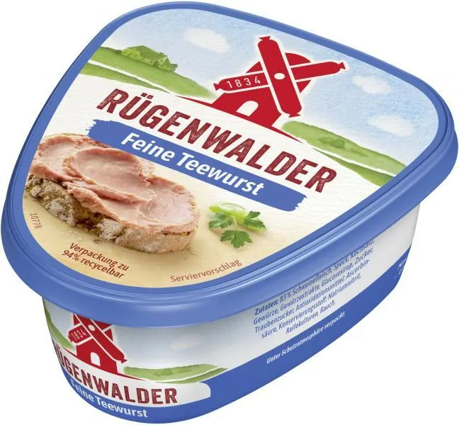 Rügenwalder Mühle Teewurst fein 125 g